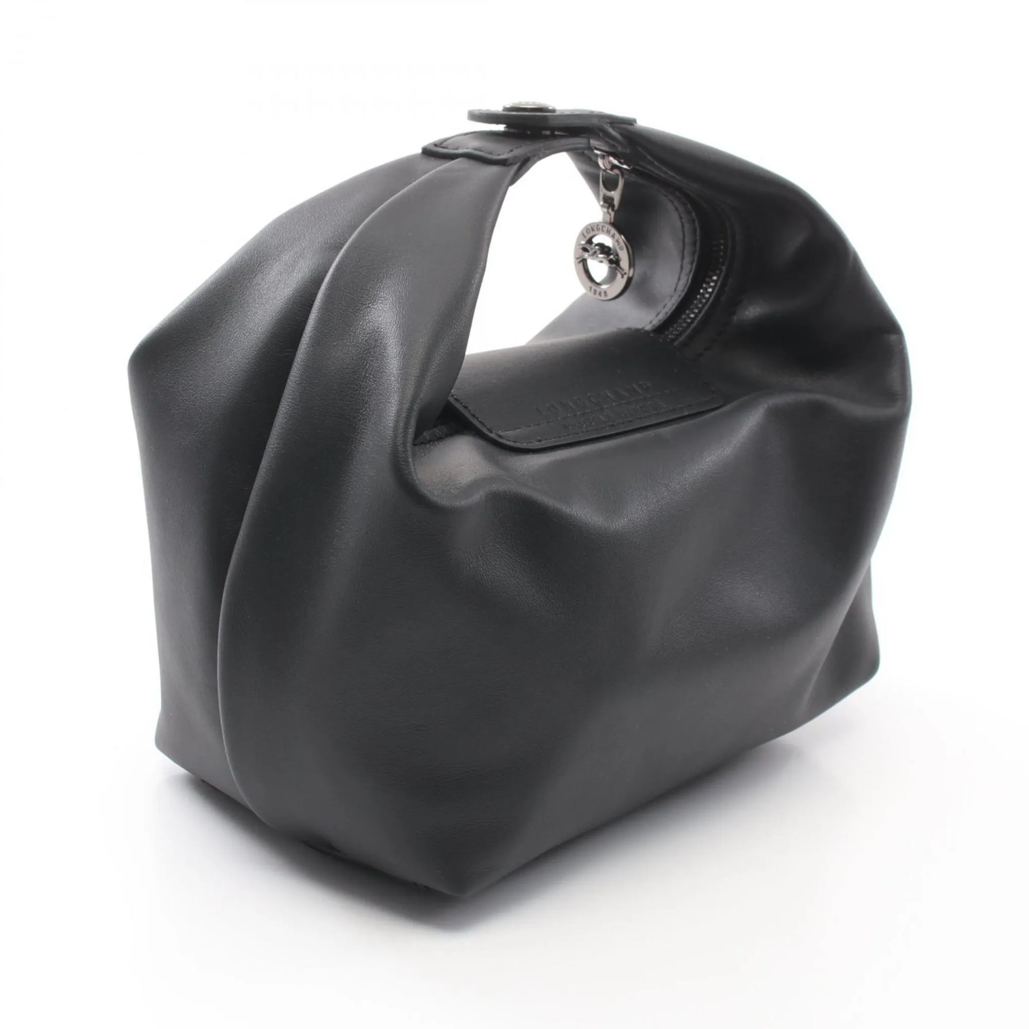 Longchamp Leather Handbag (Pre-Owned)