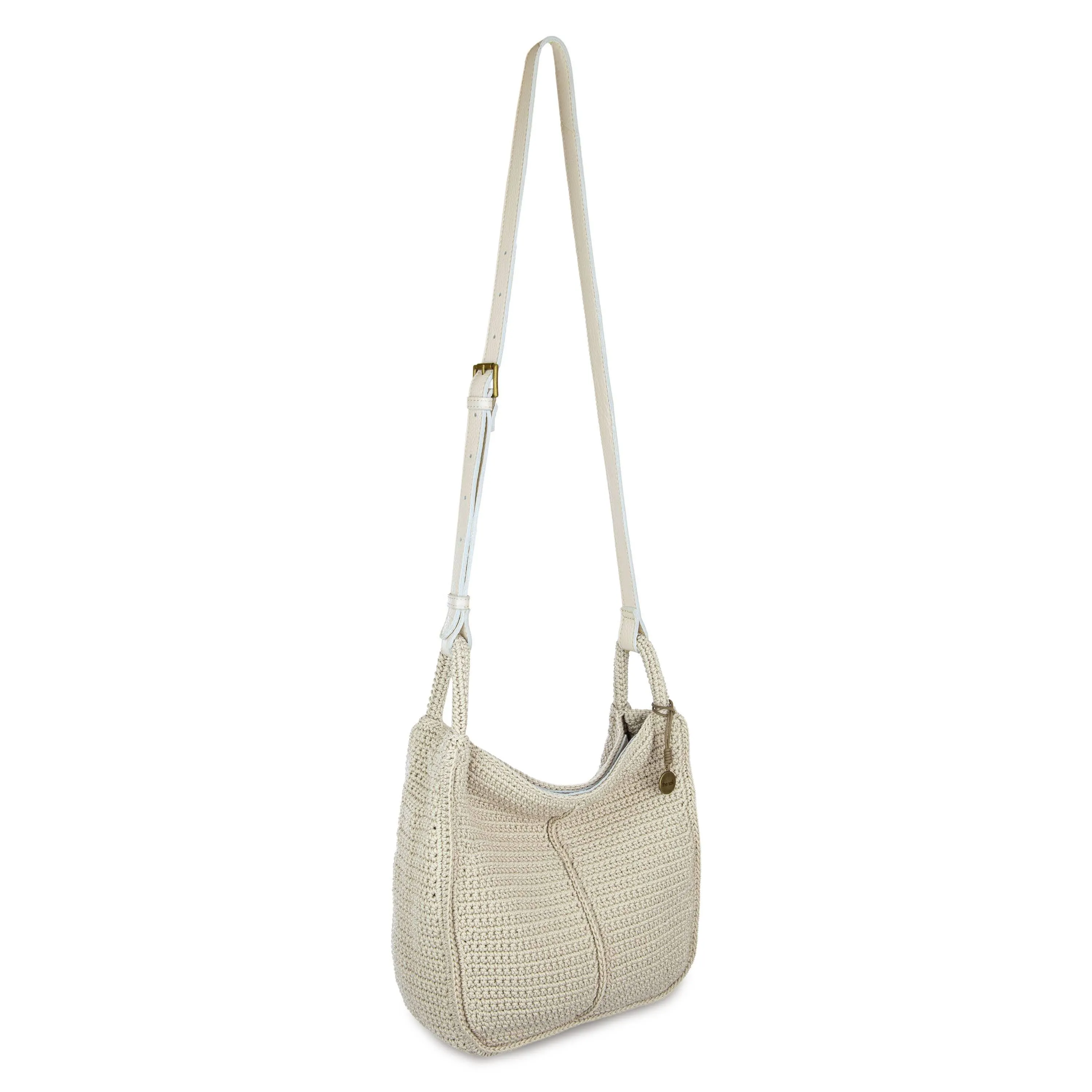Los Feliz Crossbody - Hand Crochet - Ecru