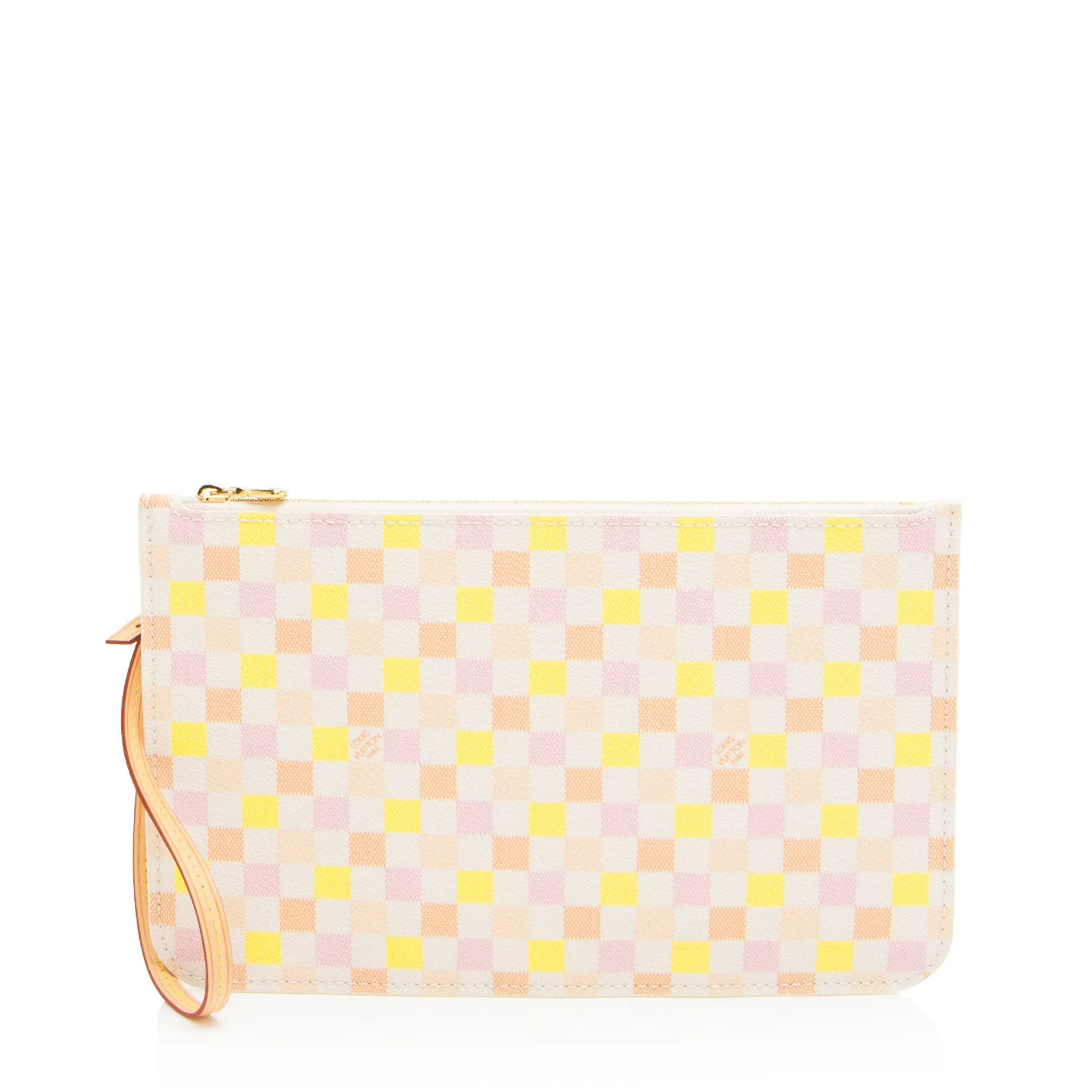 Louis Vuittom Damierlicious Neverfull MM Pochette
