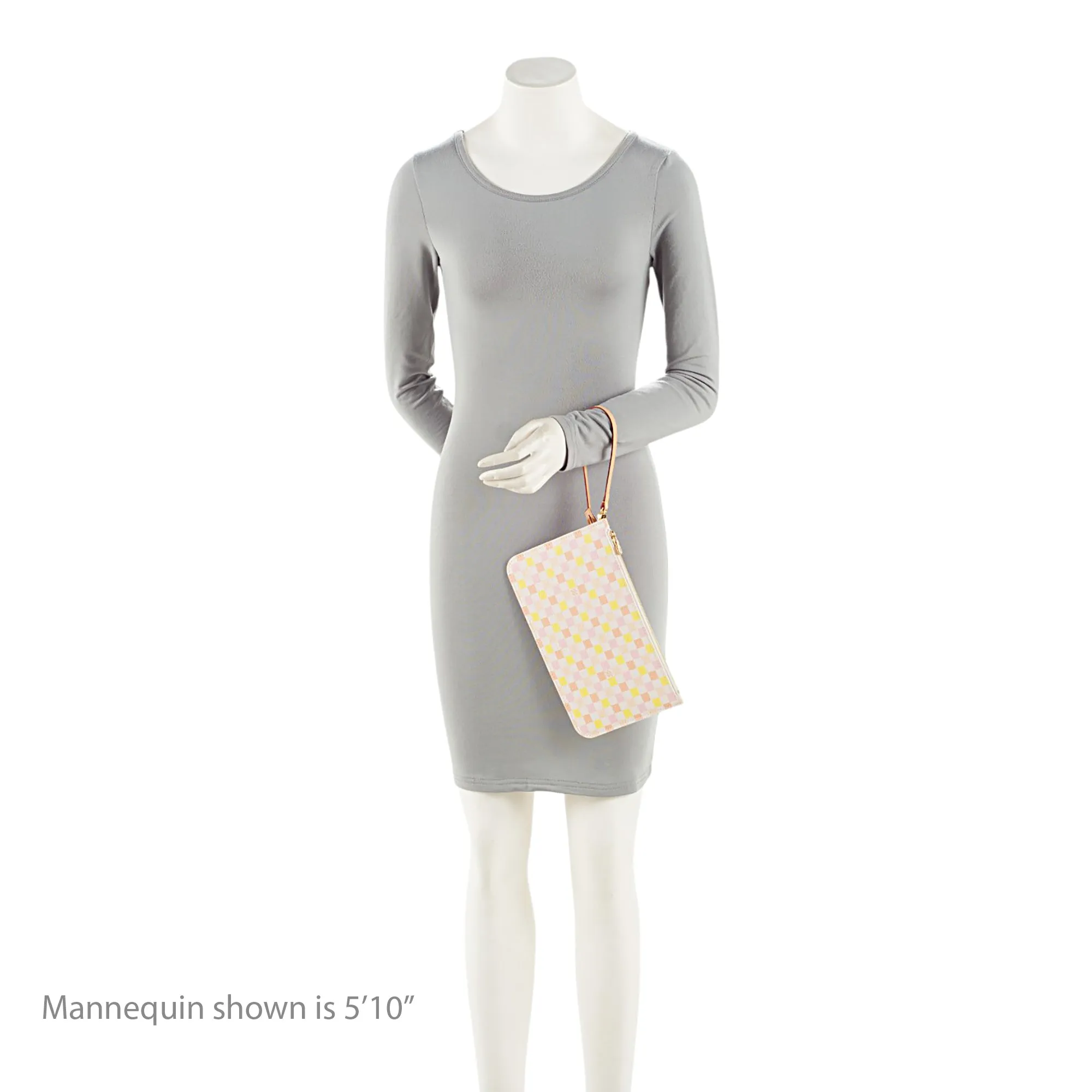Louis Vuittom Damierlicious Neverfull MM Pochette