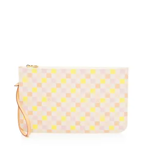 Louis Vuittom Damierlicious Neverfull MM Pochette
