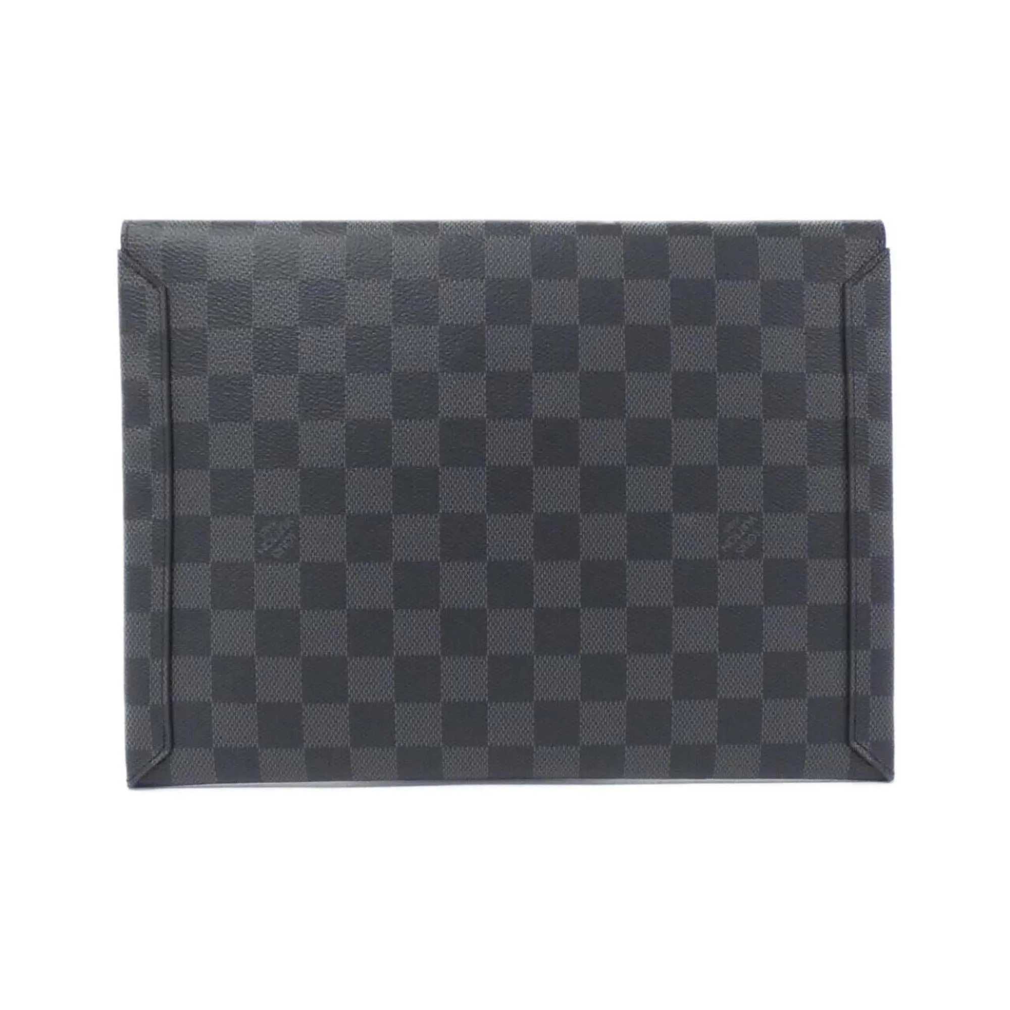 Louis Vuitton Alpha Canvas Clutch Bag (Pre-Owned)