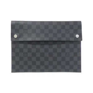 Louis Vuitton Alpha Canvas Clutch Bag (Pre-Owned)