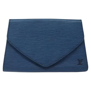 Louis Vuitton Art Dco Leather Clutch Bag (Pre-Owned)