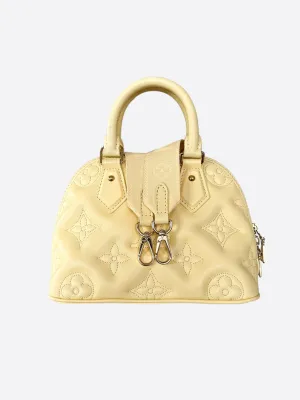Louis Vuitton Banana Yellow Monogram Alma BB