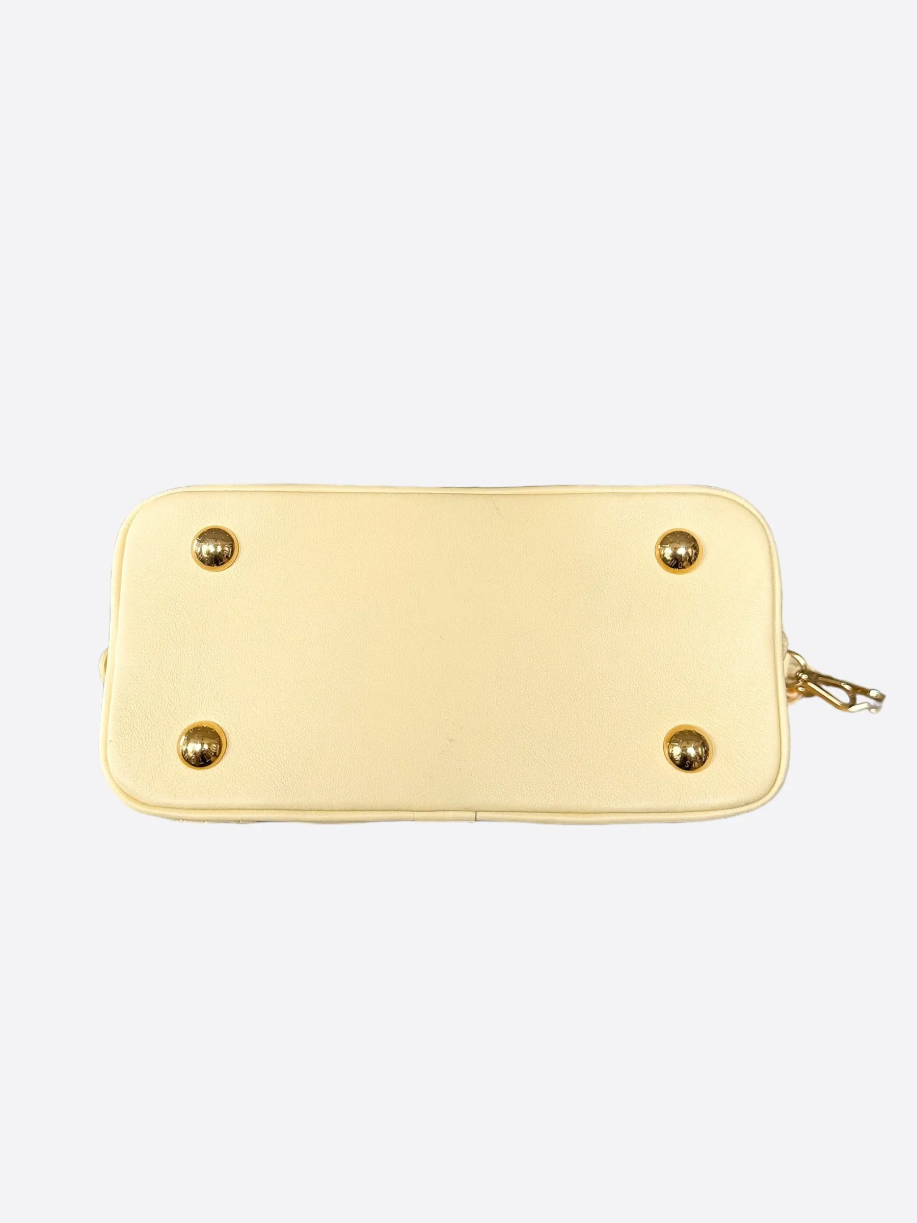 Louis Vuitton Banana Yellow Monogram Alma BB