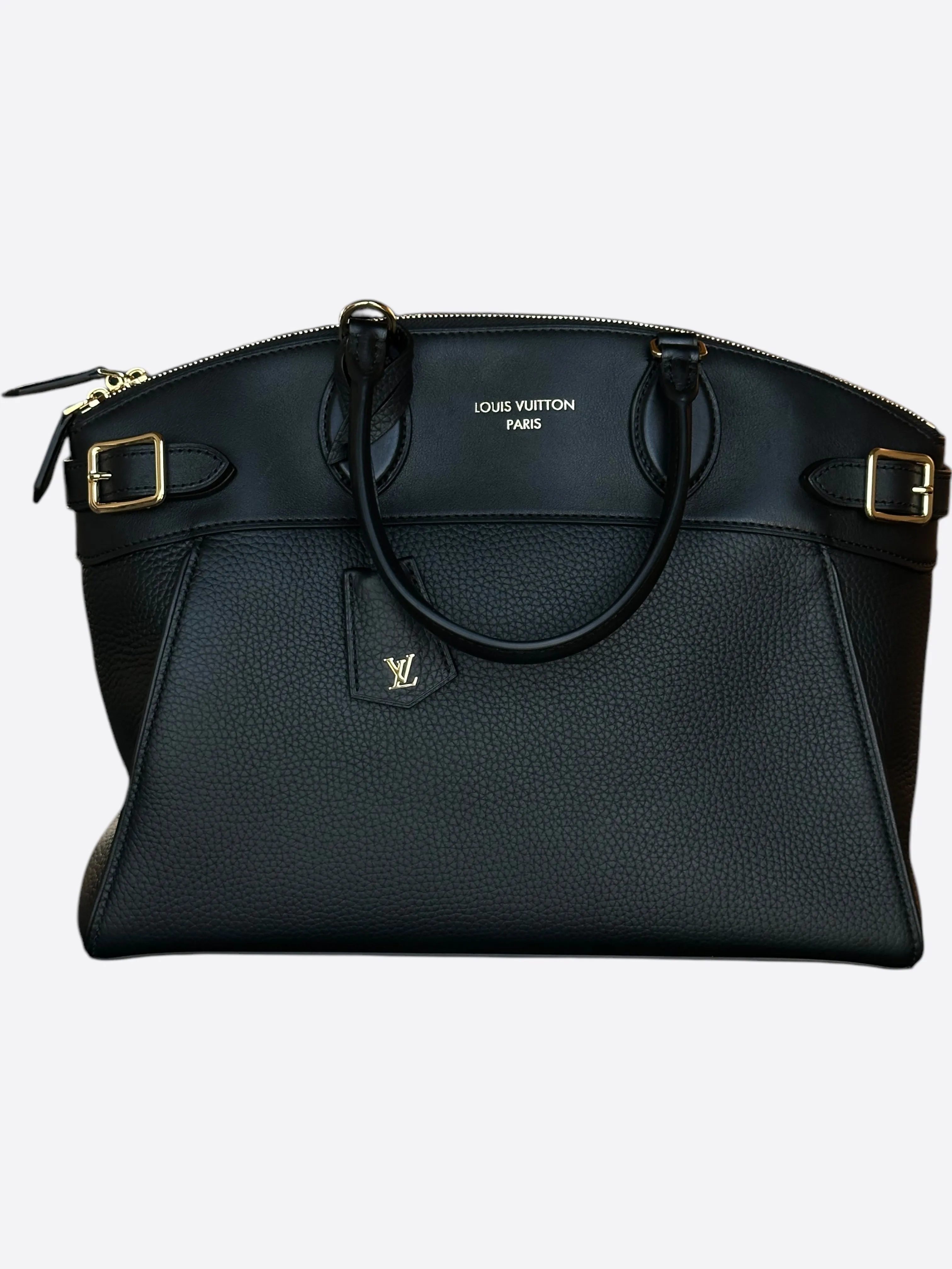 Louis Vuitton Black Taurillon Vendome MM