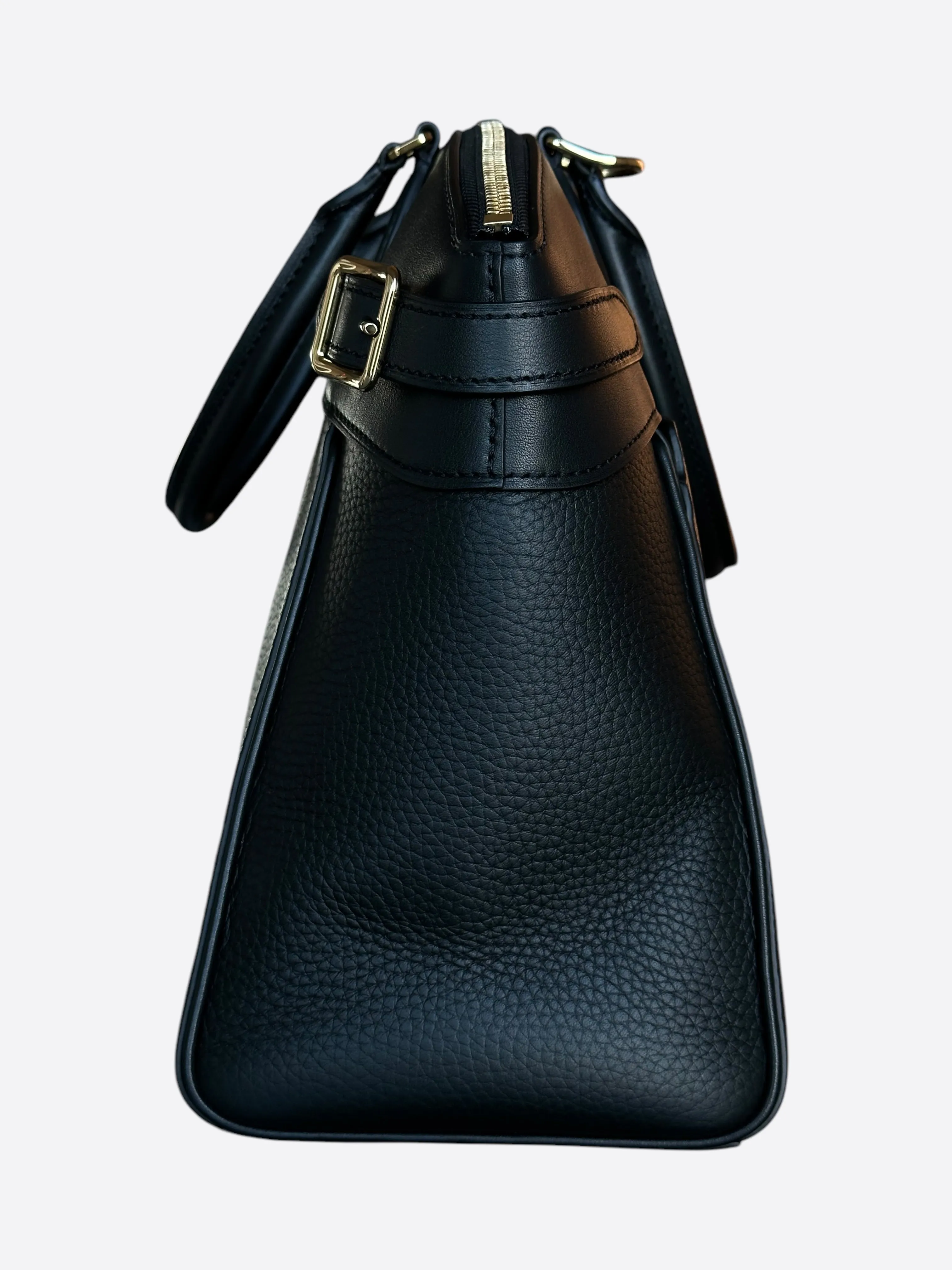 Louis Vuitton Black Taurillon Vendome MM