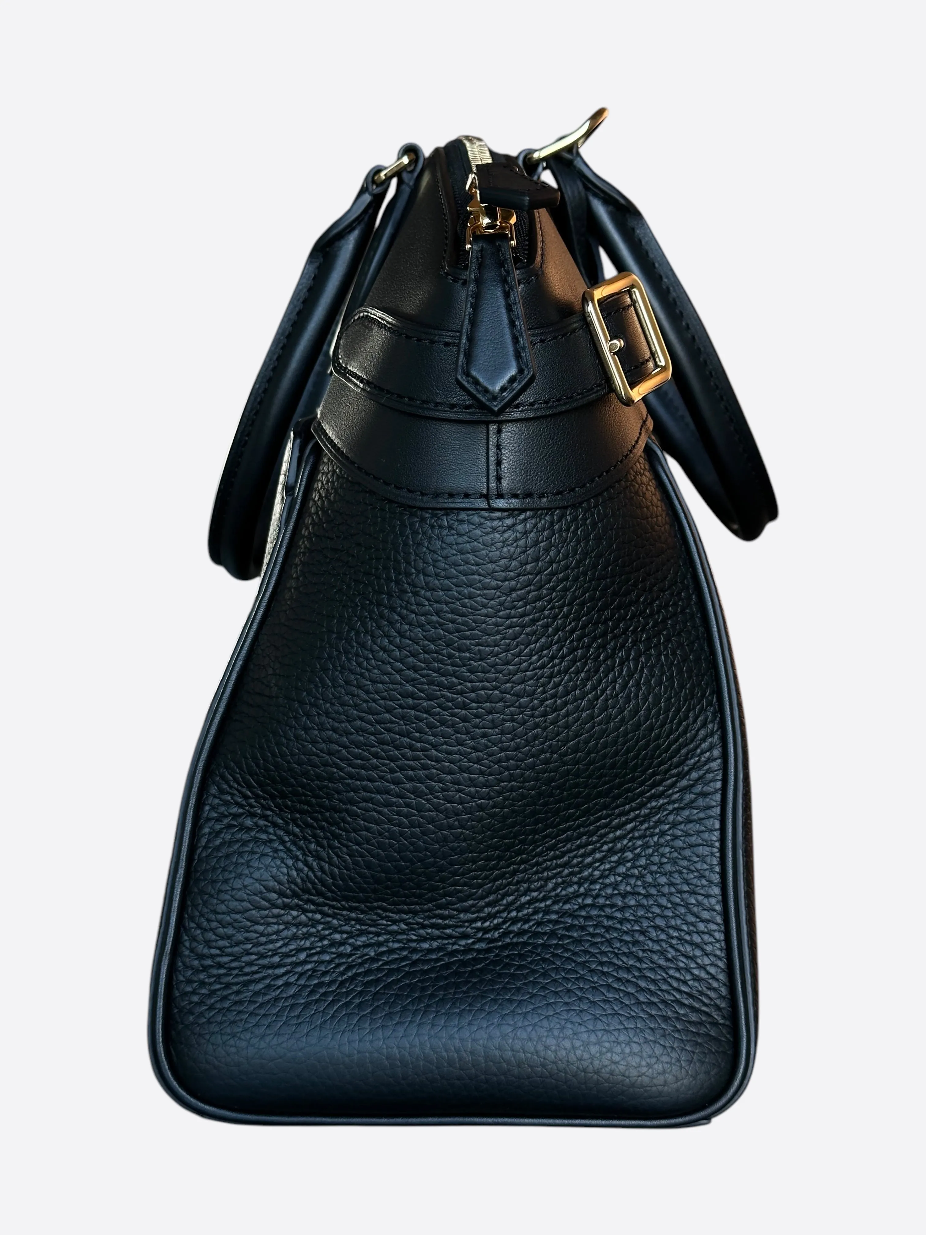 Louis Vuitton Black Taurillon Vendome MM