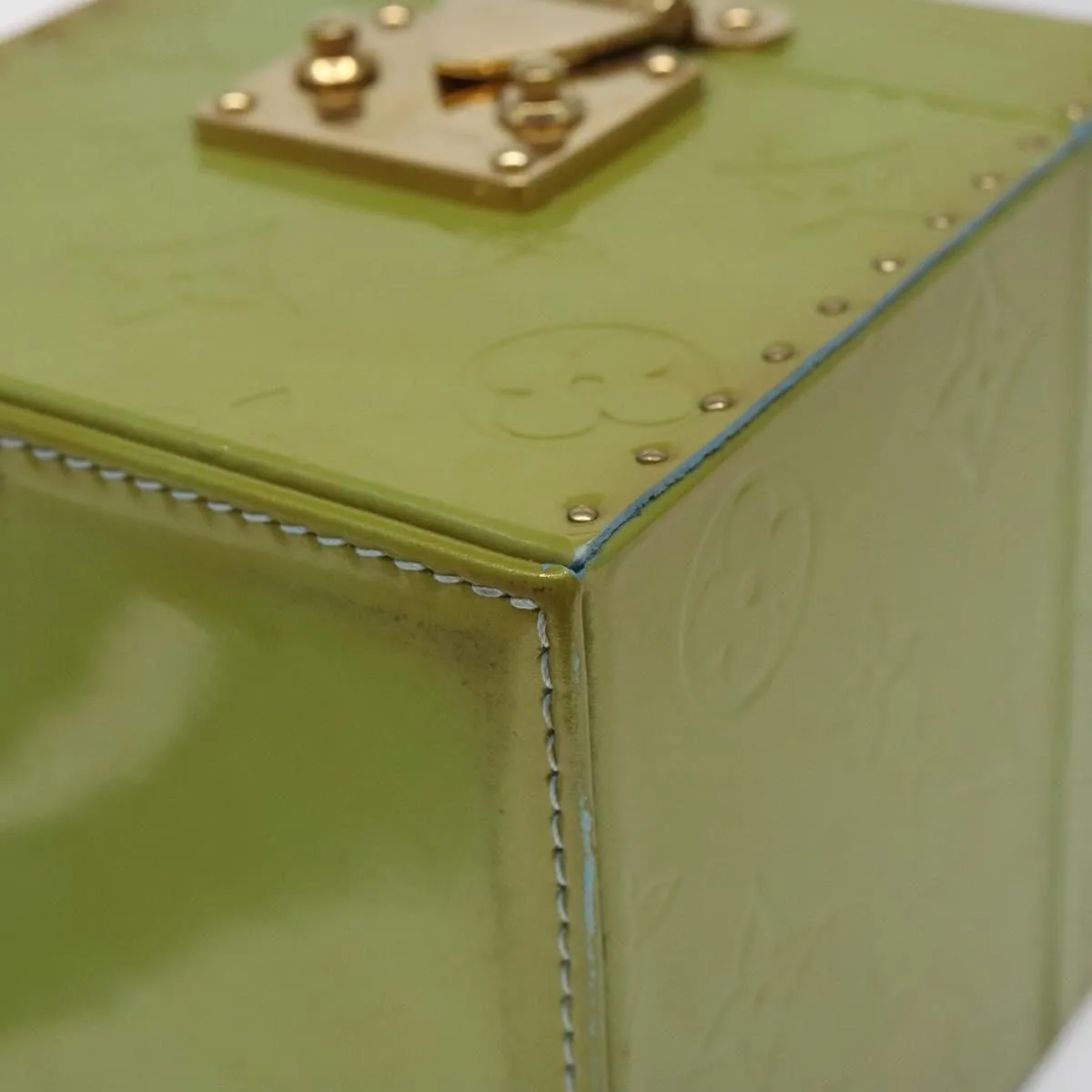 Louis Vuitton Bleecker Patent Leather Clutch Bag (Pre-Owned)