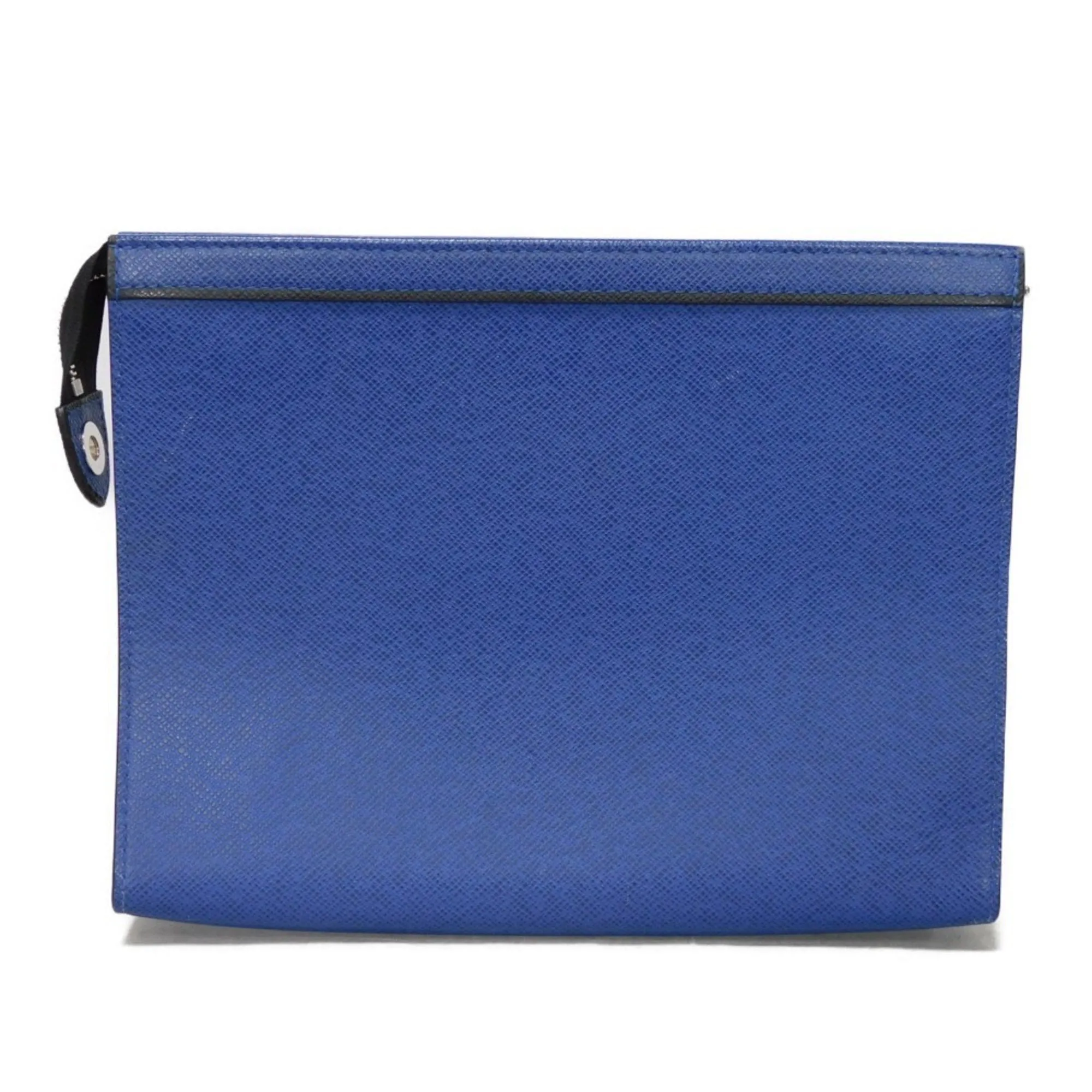 Louis Vuitton blue Cobalt Taiga Leather Clutch Bag Pochette (Pre-Owned)
