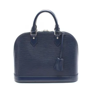 Louis Vuitton blue Myrtille Leather Handbag (Pre-Owned)
