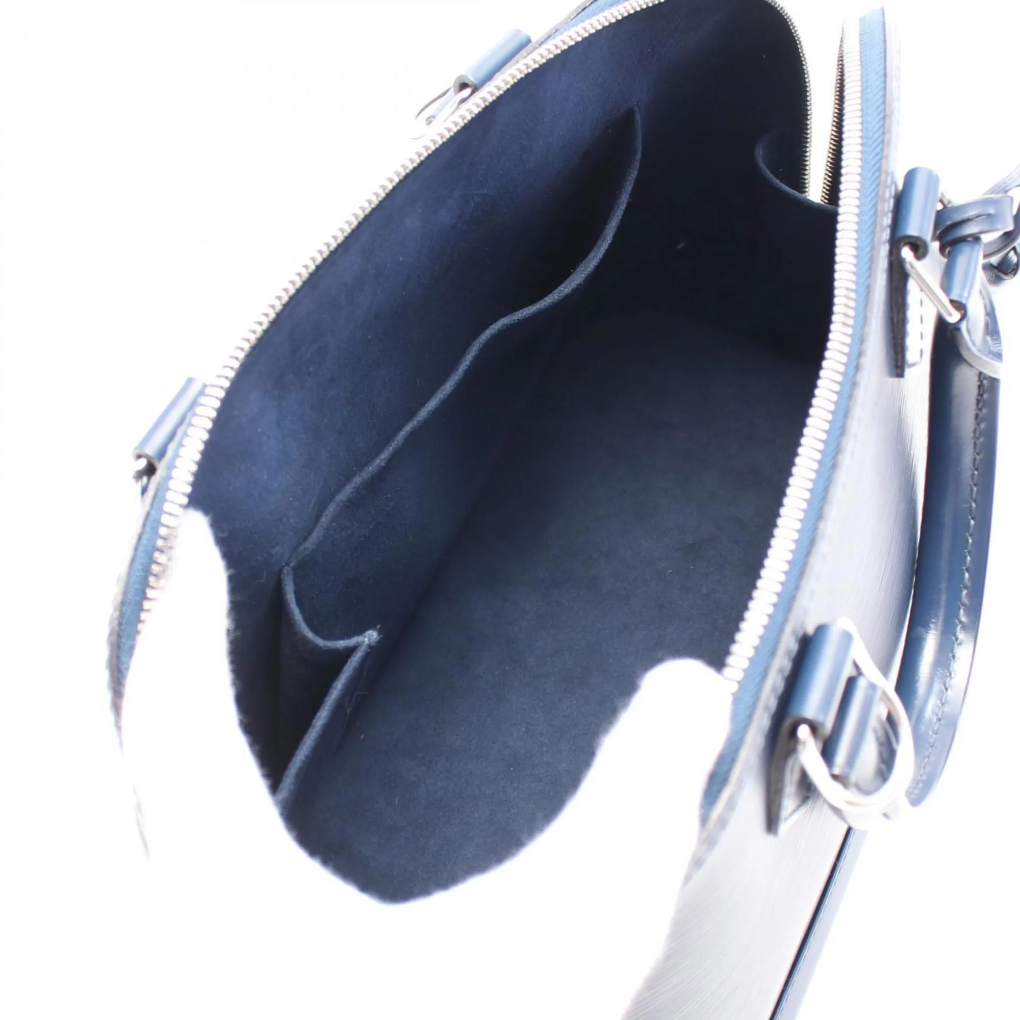 Louis Vuitton blue Myrtille Leather Handbag (Pre-Owned)