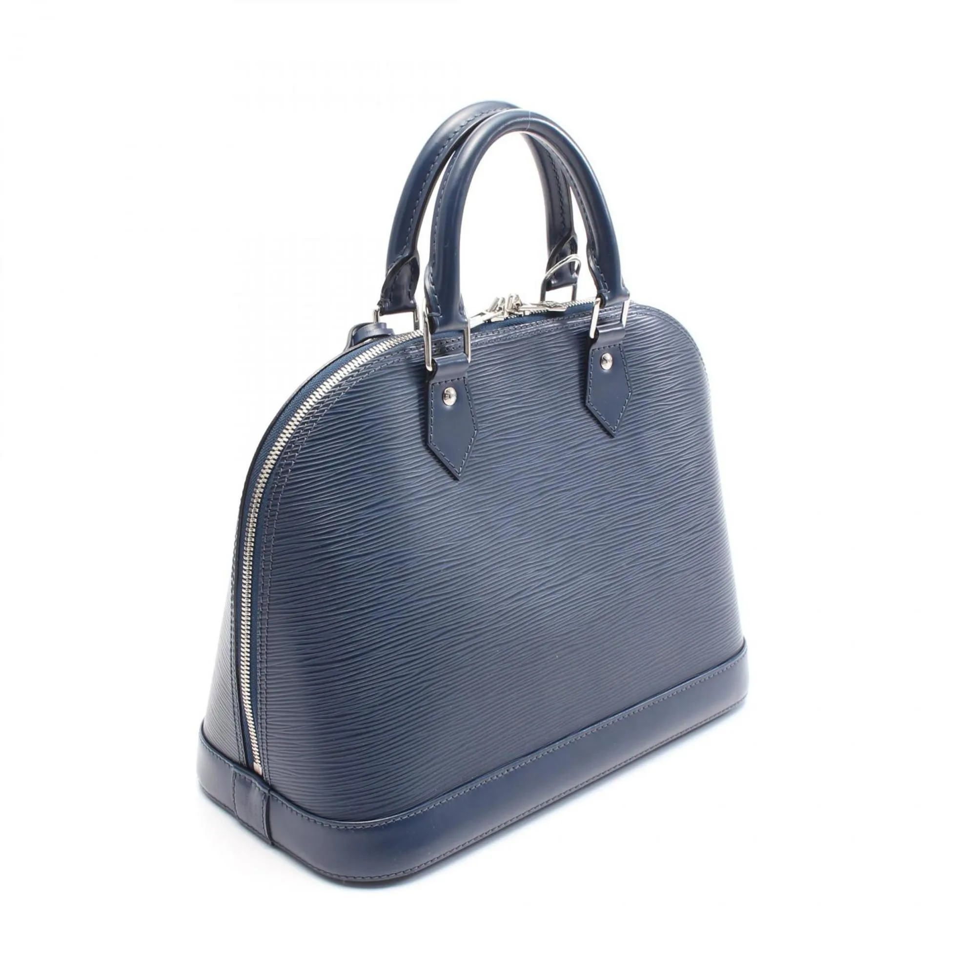 Louis Vuitton blue Myrtille Leather Handbag (Pre-Owned)