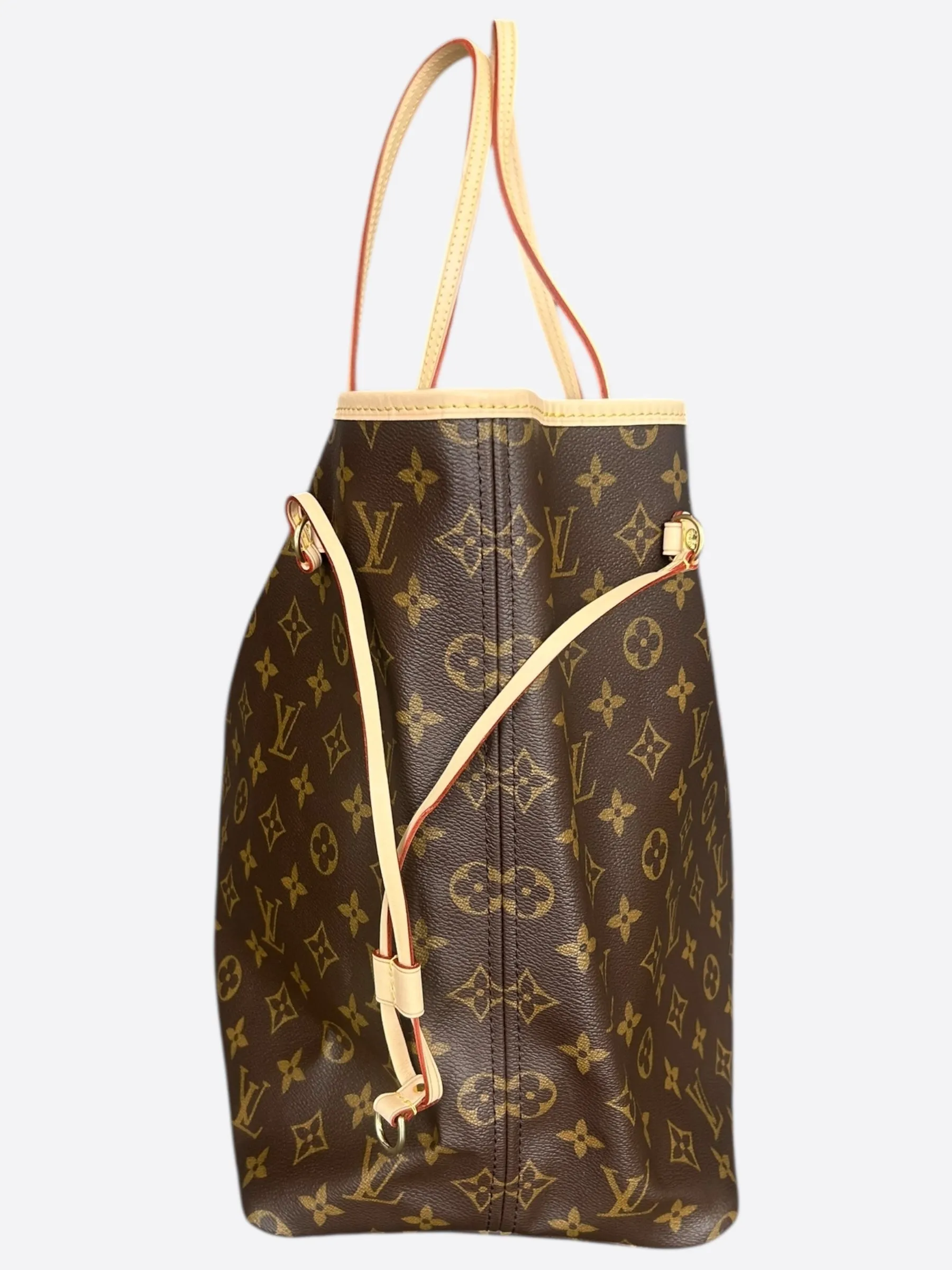 Louis Vuitton Brown Monogram Neverfull GM