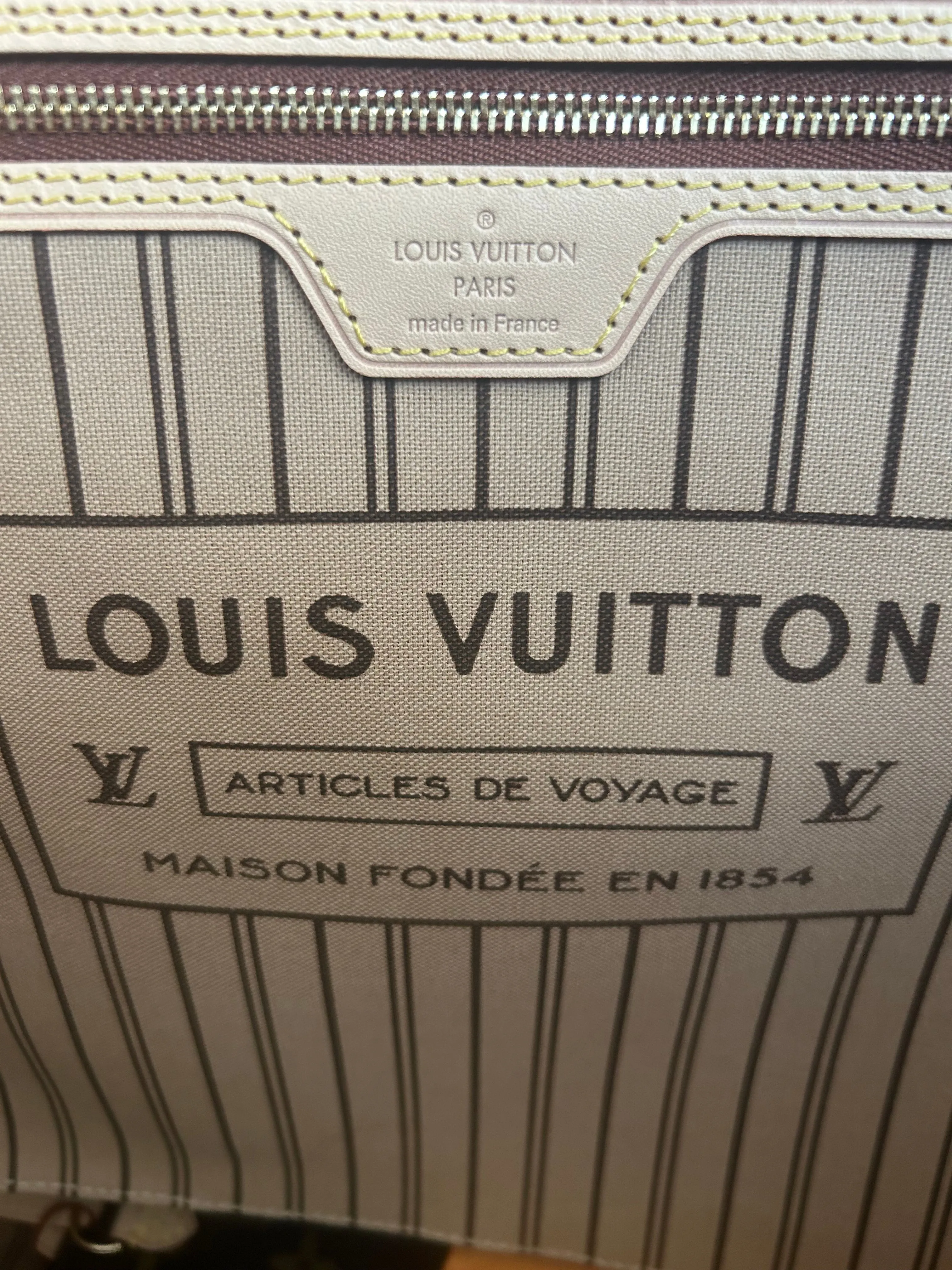 Louis Vuitton Brown Monogram Neverfull GM