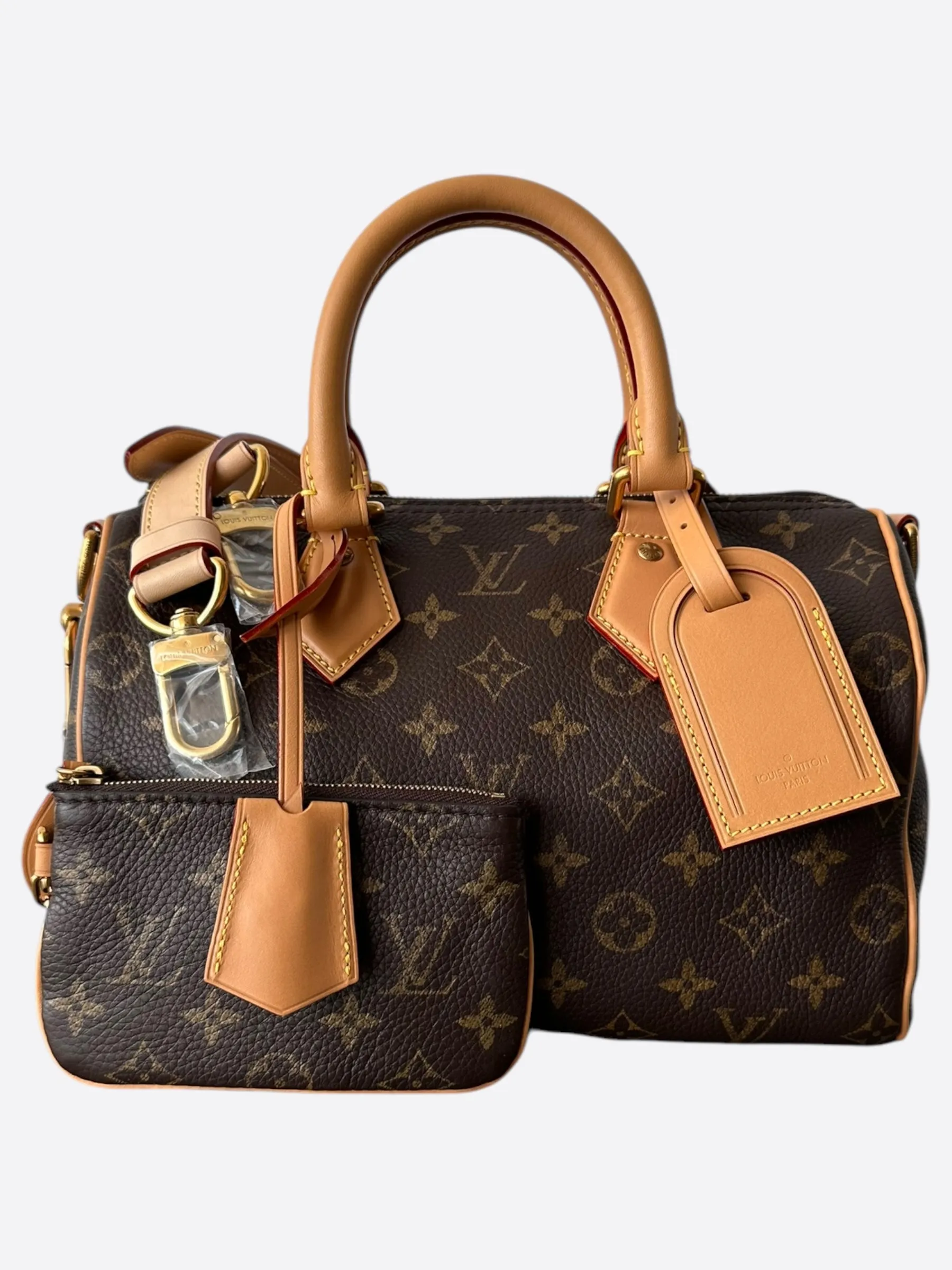 Louis Vuitton Brown Monogram P9 Speedy 25
