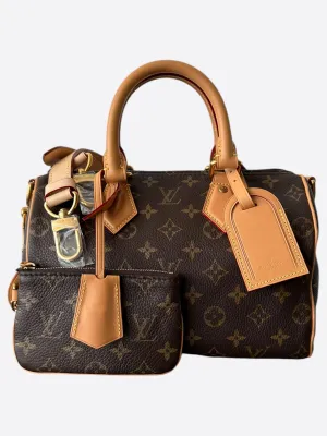 Louis Vuitton Brown Monogram P9 Speedy 25