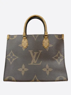 Louis Vuitton Brown Reverse Monogram OnTheGo MM