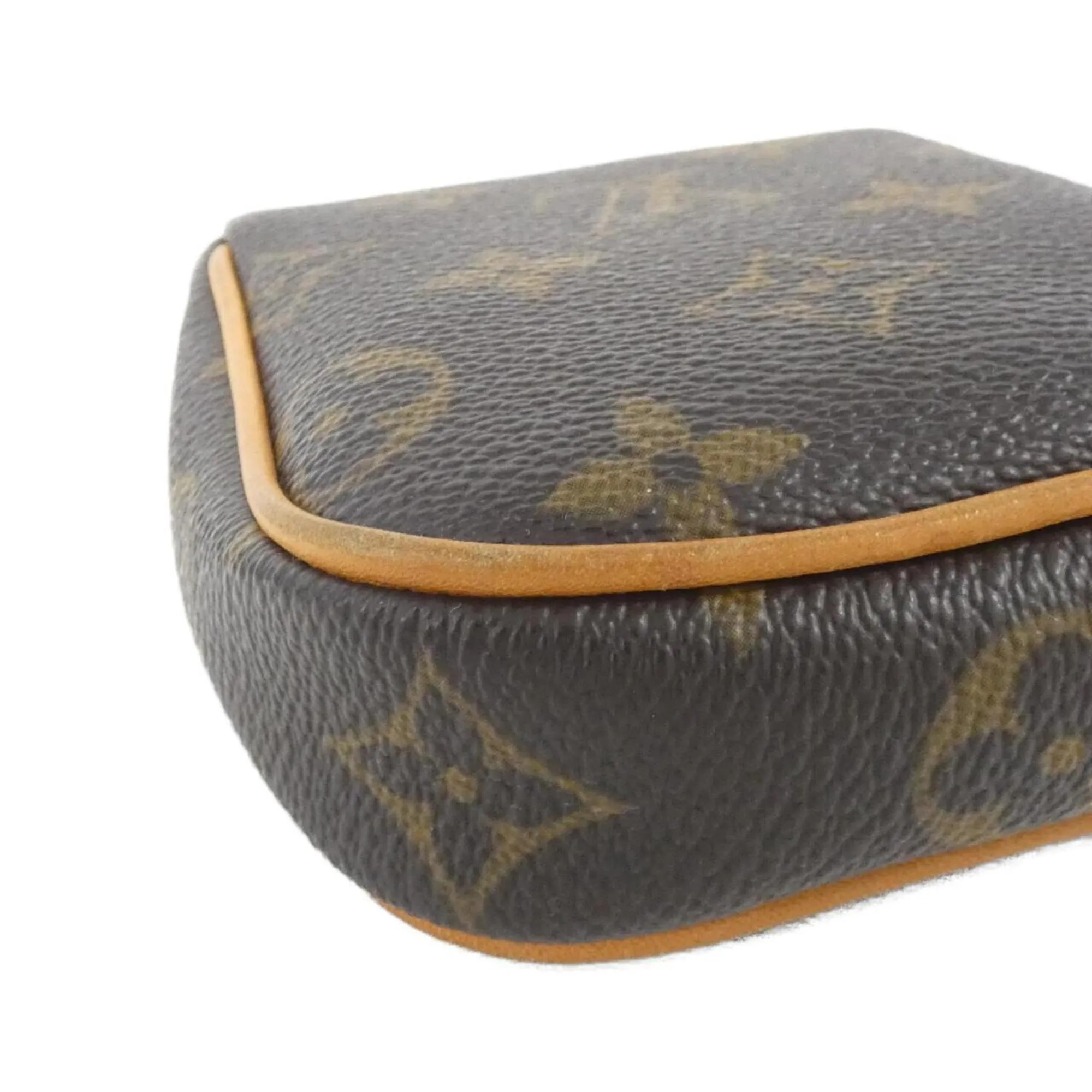Louis Vuitton Cancun Canvas Clutch Bag (Pre-Owned)