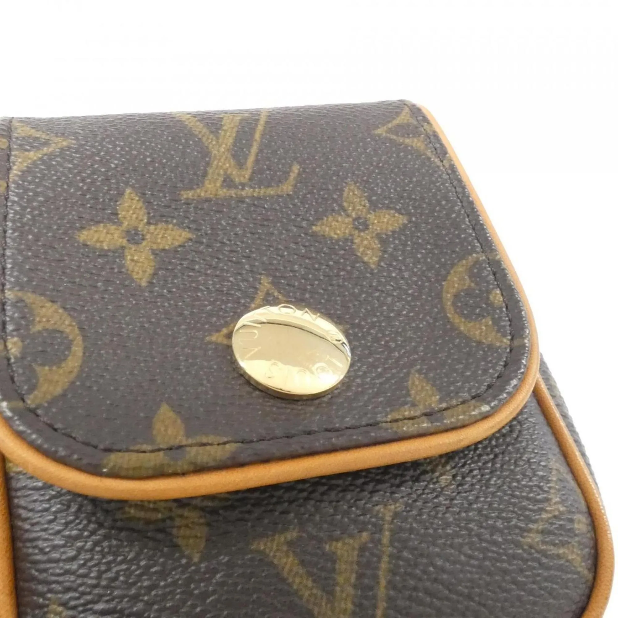 Louis Vuitton Cancun Canvas Clutch Bag (Pre-Owned)