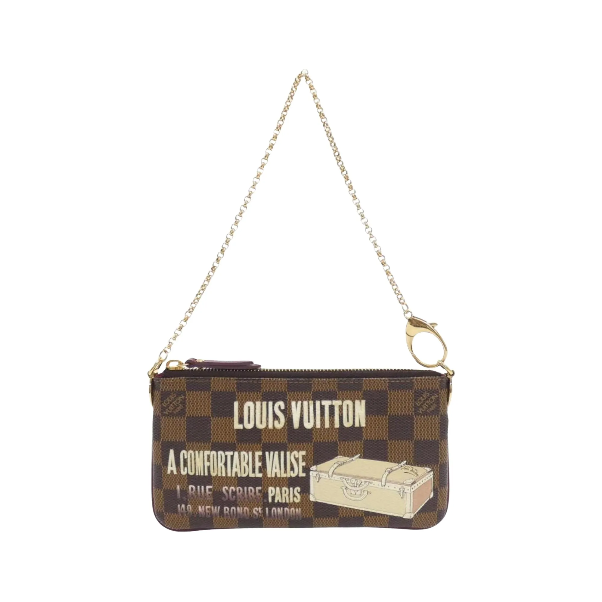 Louis Vuitton Canvas Clutch Bag (Pre-Owned)