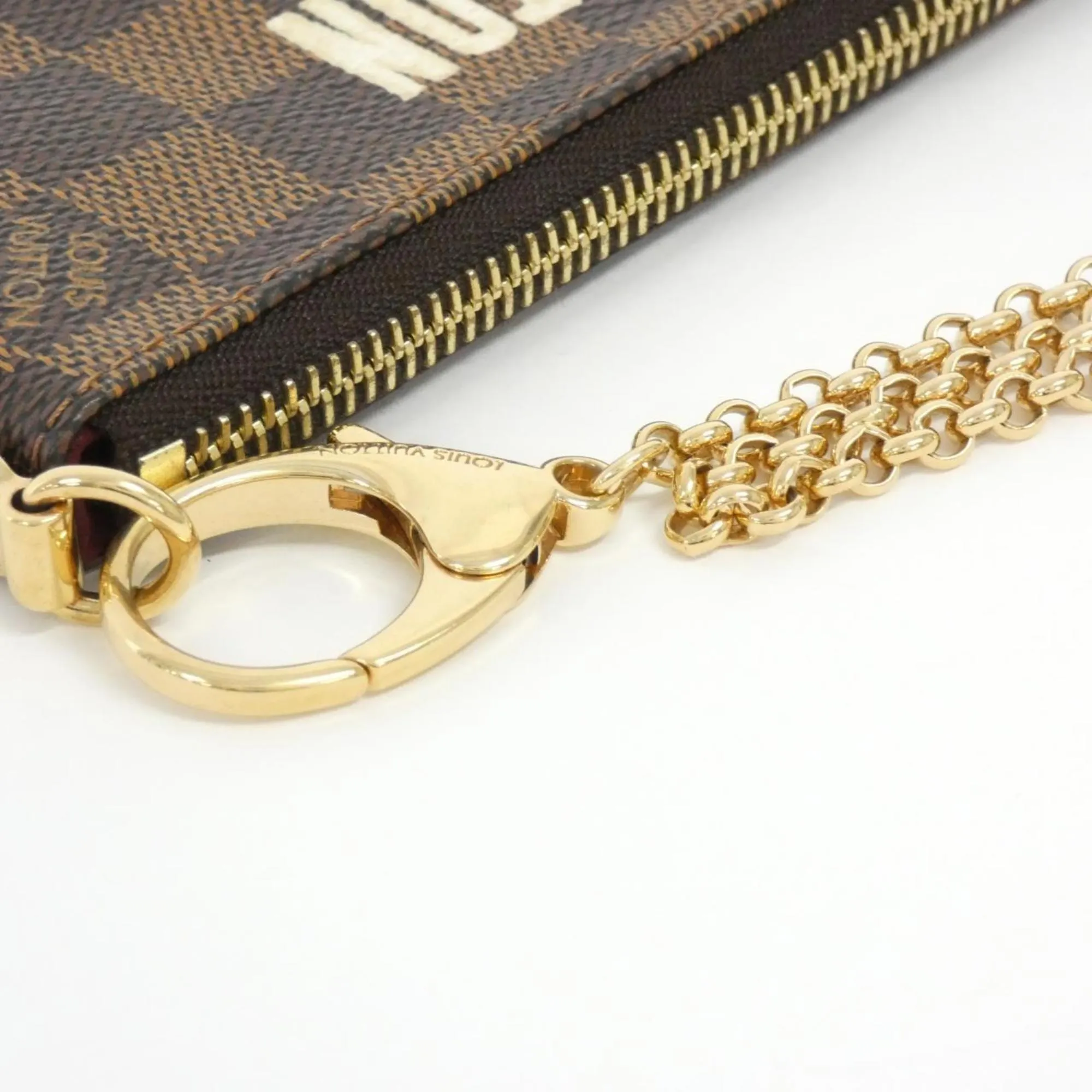 Louis Vuitton Canvas Clutch Bag (Pre-Owned)