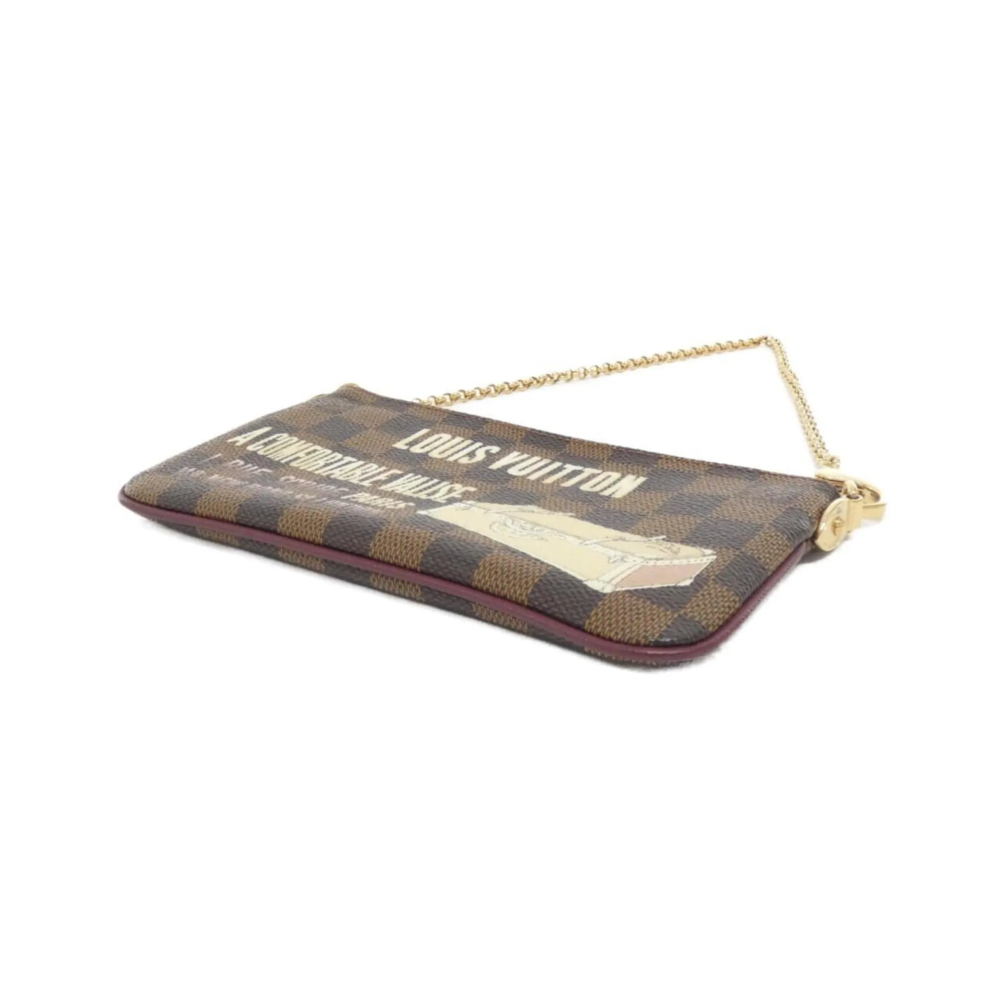 Louis Vuitton Canvas Clutch Bag (Pre-Owned)