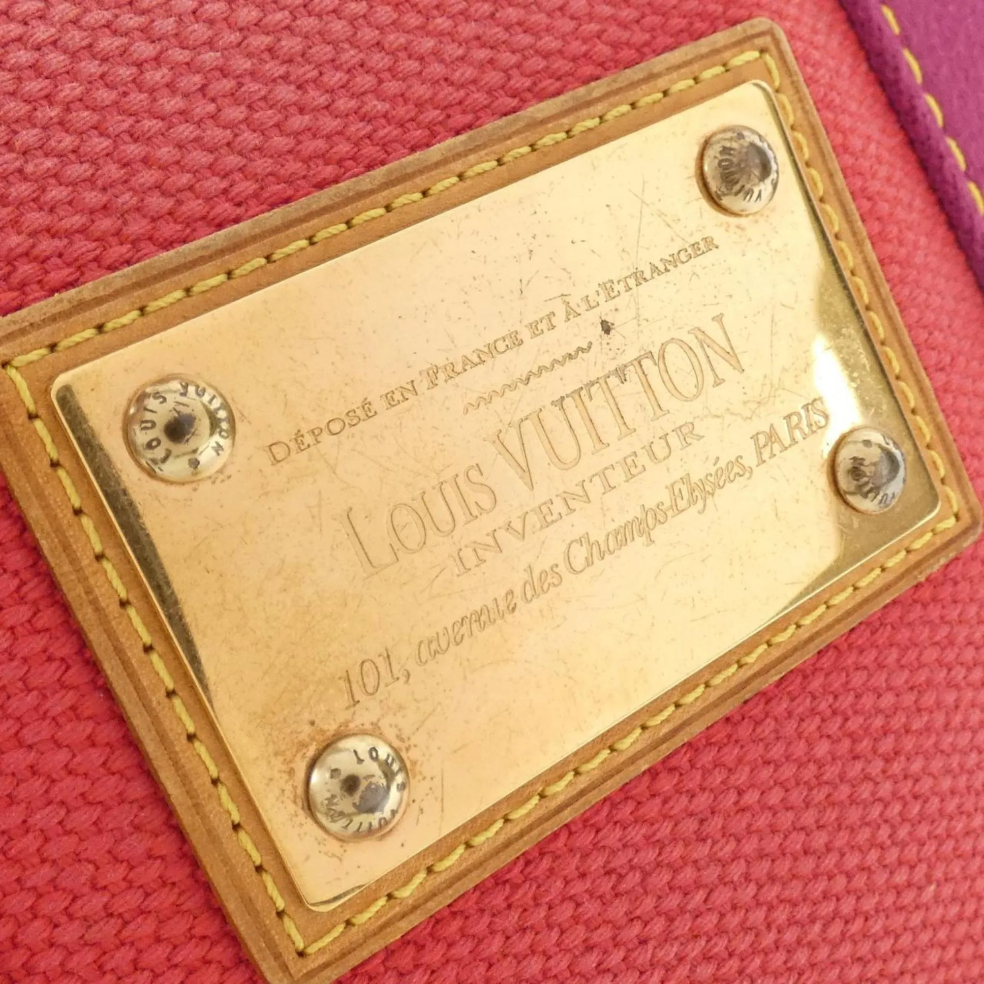 Louis Vuitton Canvas Handbag (Pre-Owned)
