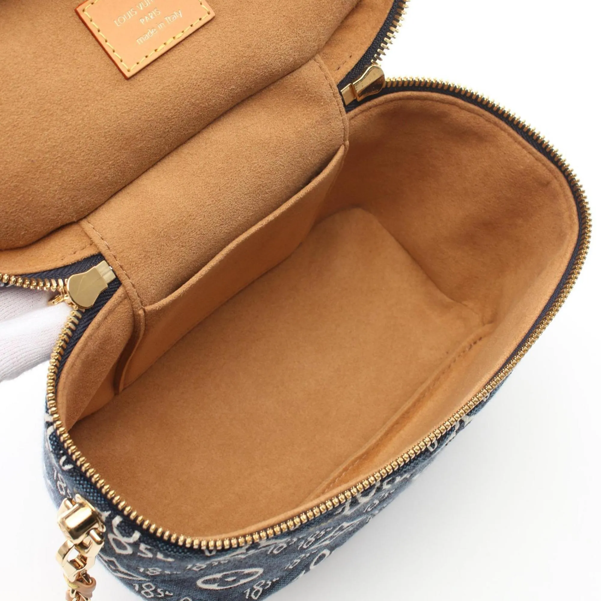 Louis Vuitton Canvas Leather Handbag (Pre-Owned)