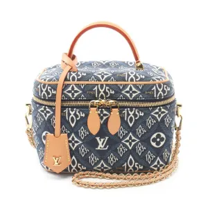 Louis Vuitton Canvas Leather Handbag (Pre-Owned)