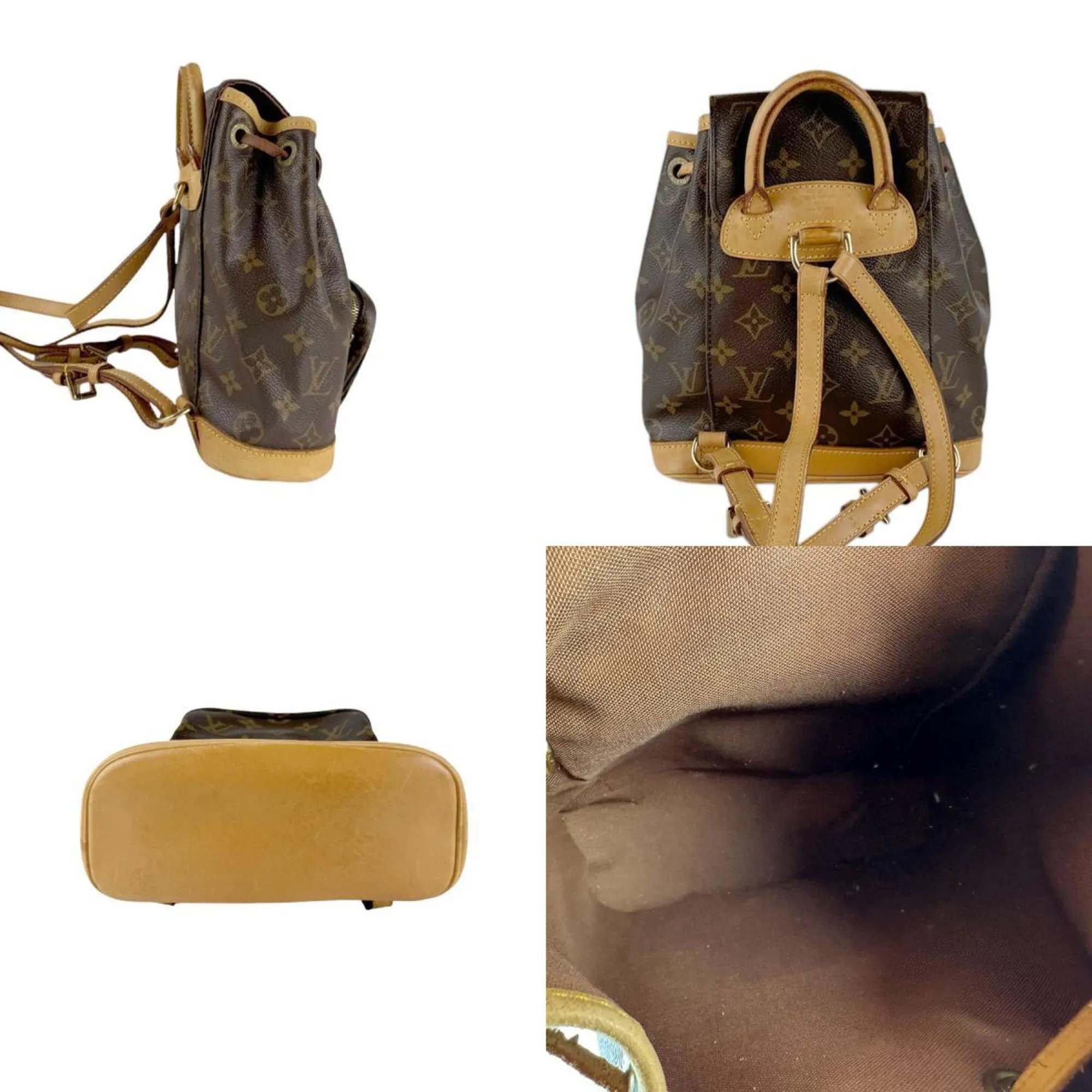 Louis Vuitton Canvas Monogram Backpack (Pre-Owned)