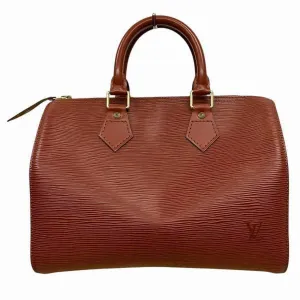 Louis Vuitton Castilian Galle Leather Handbag (Pre-Owned)