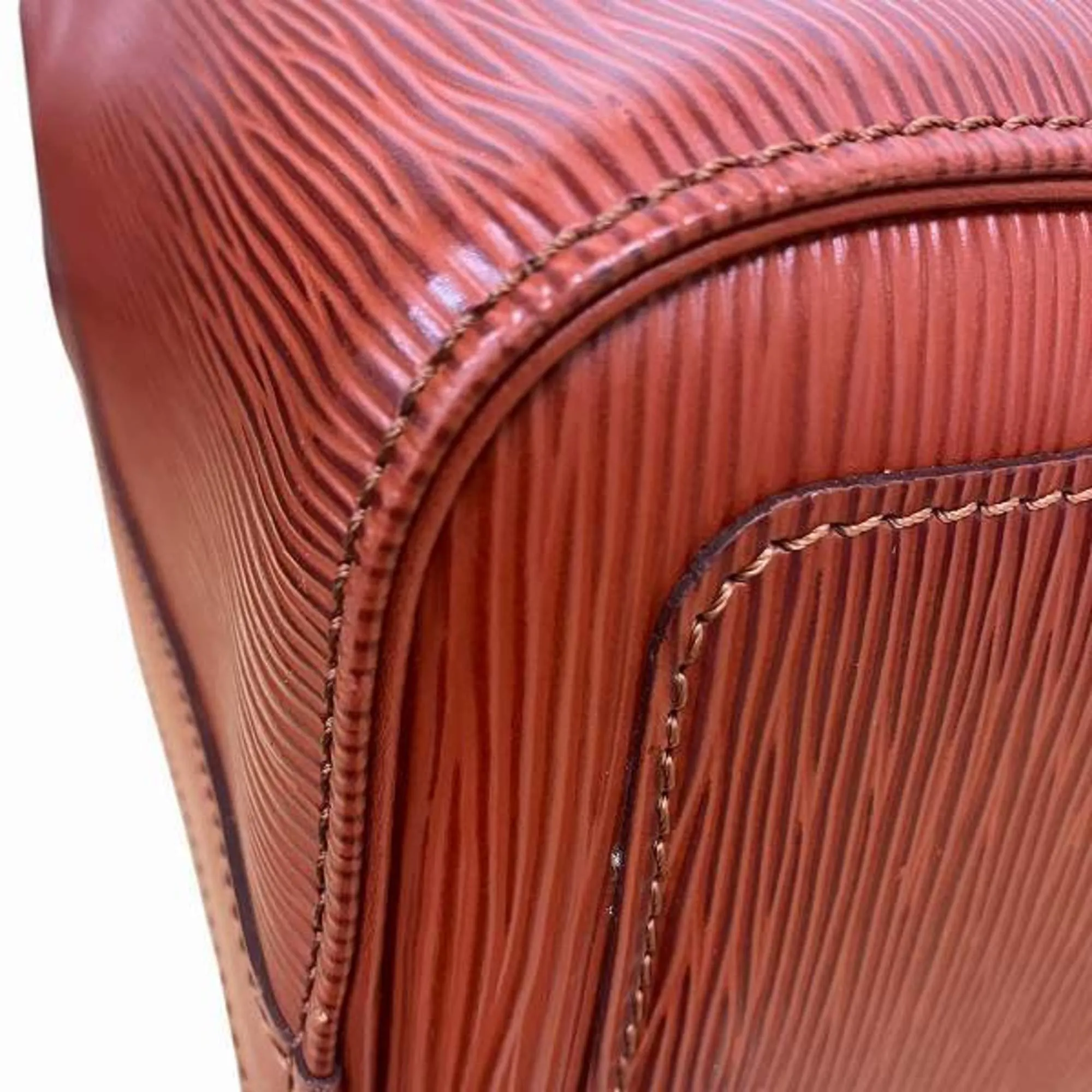 Louis Vuitton Castilian Galle Leather Handbag (Pre-Owned)