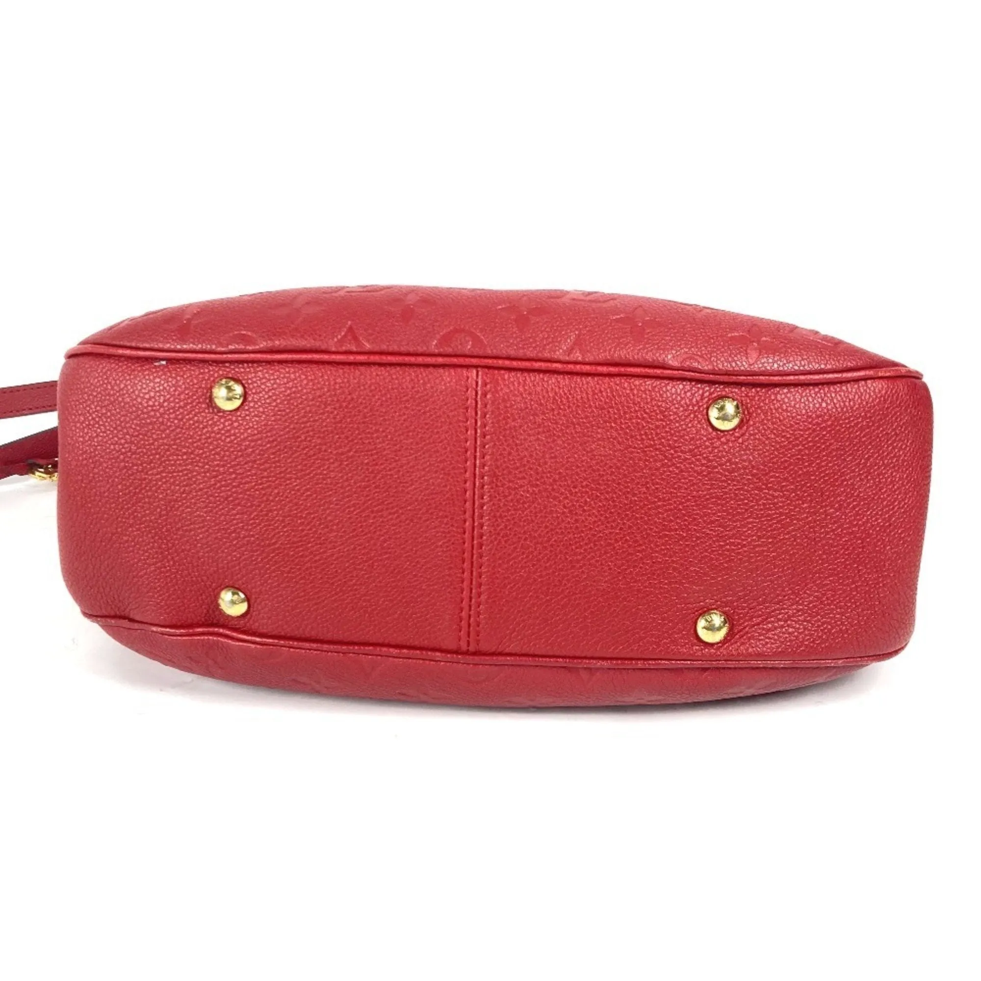 Louis Vuitton Cerise Color Monogram Empreinte Leather Shoulder Bag Tote Bag (Pre-Owned)