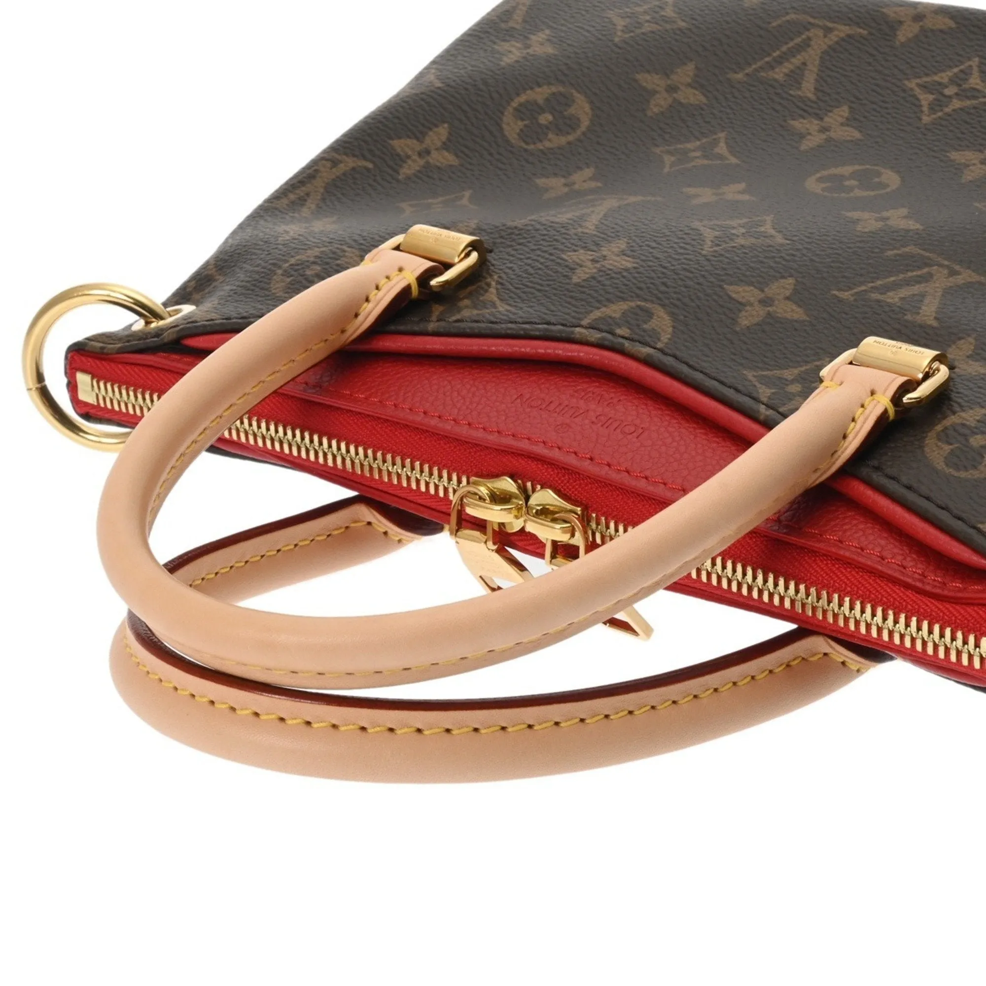Louis Vuitton Cerise Monogram Canvas Handbag (Pre-Owned)