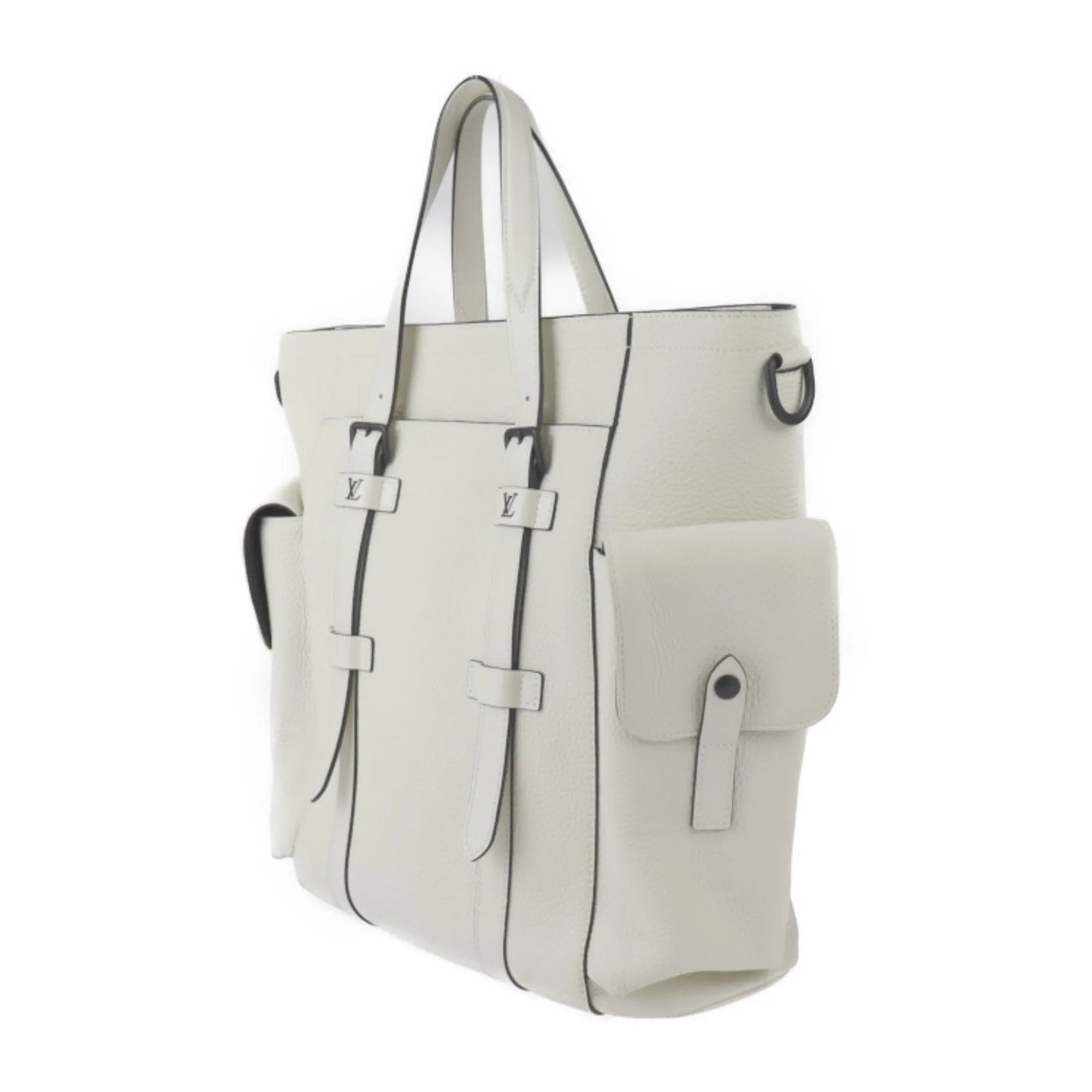 Louis Vuitton Christopher Leather Handbag (Pre-Owned)