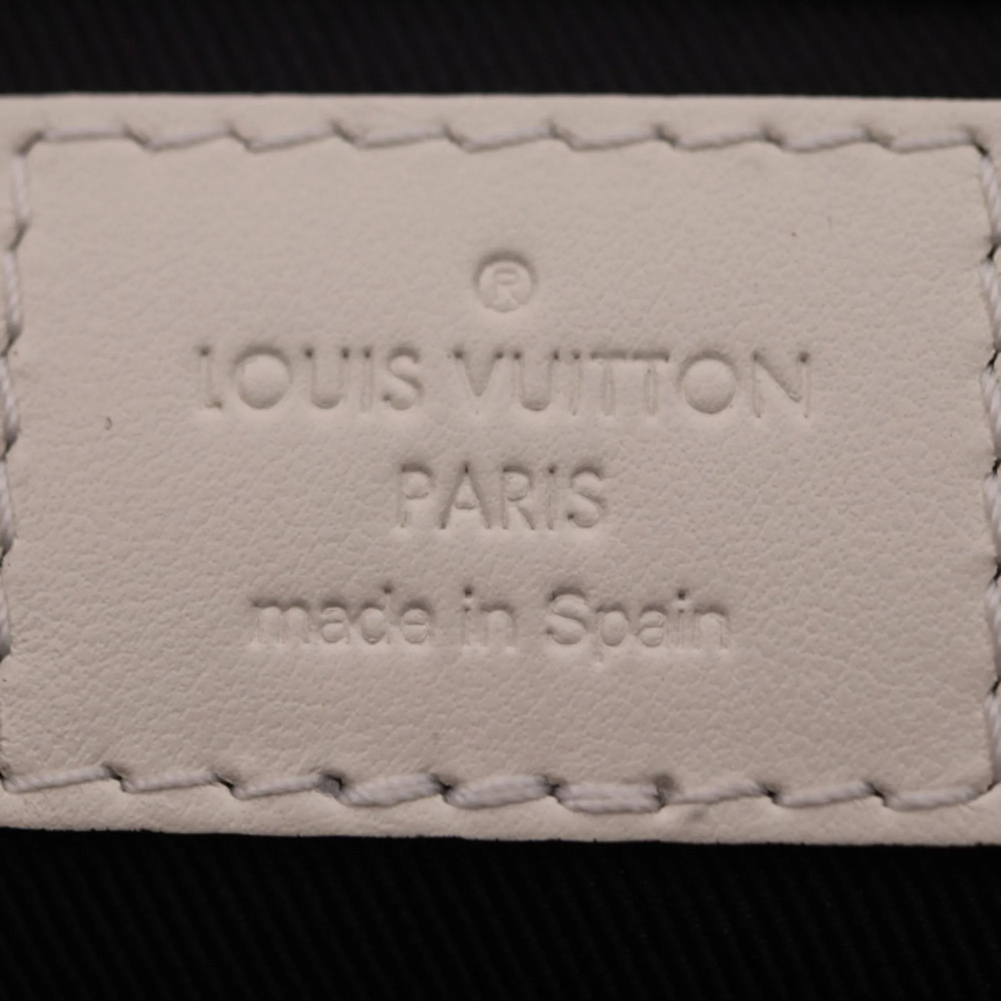 Louis Vuitton Christopher Leather Handbag (Pre-Owned)