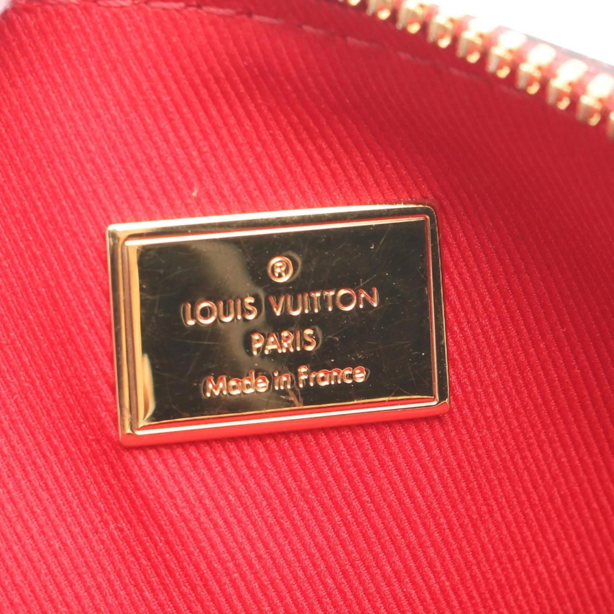 Louis Vuitton  Color Patent Leather Canvas Handbag (Pre-Owned)