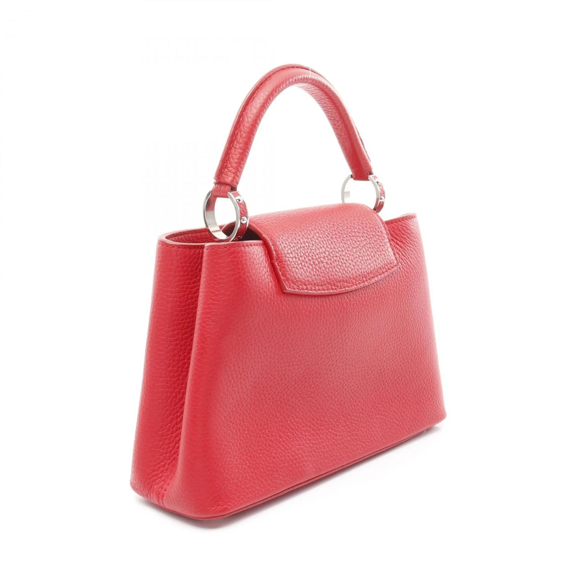 Louis Vuitton Color Ruby Leather Handbag (Pre-Owned)