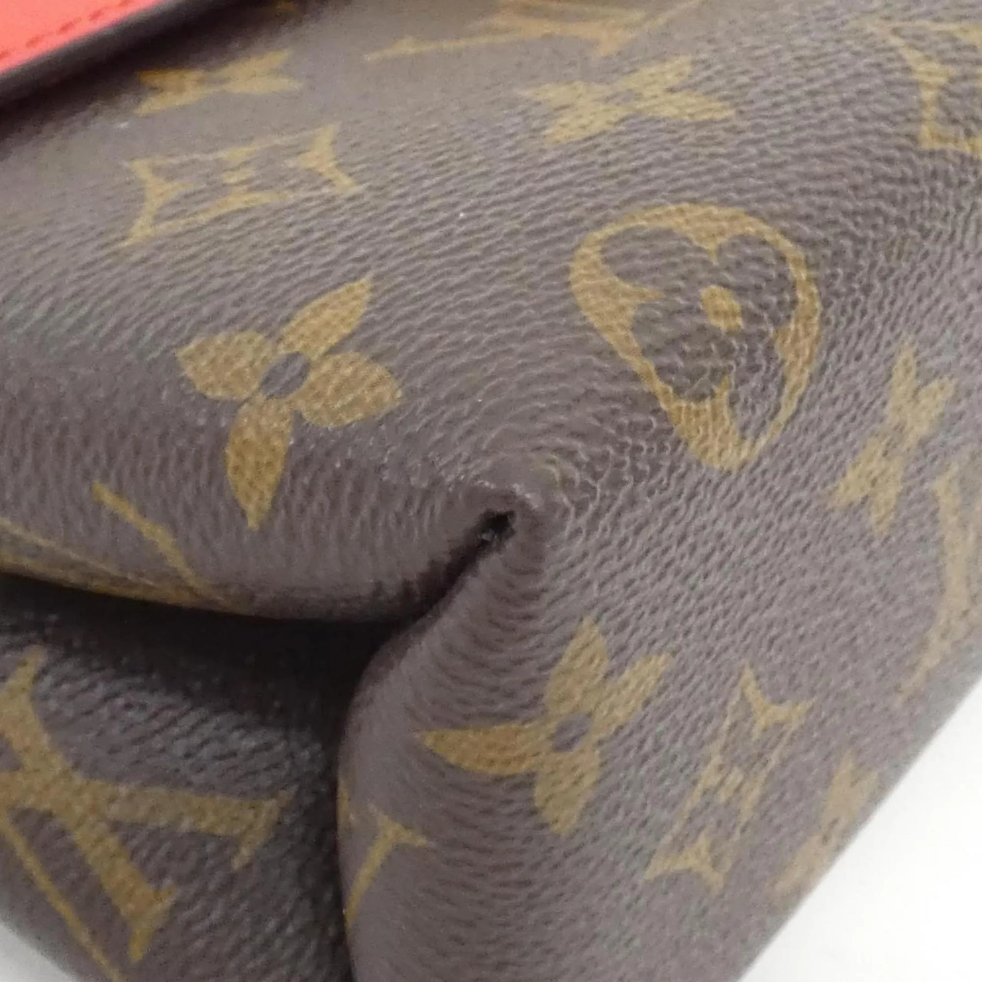 Louis Vuitton Coquelicots Marron Monogram Monogram Leather Handbag (Pre-Owned)