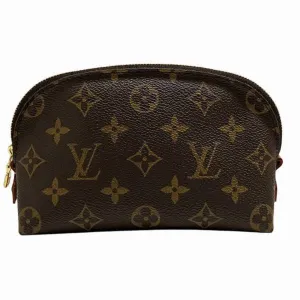 Louis Vuitton Cosmetic Pouch Canvas Clutch Bag (Pre-Owned)