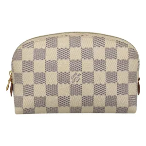 Louis Vuitton Cosmetic Pouch Canvas Clutch Bag (Pre-Owned)