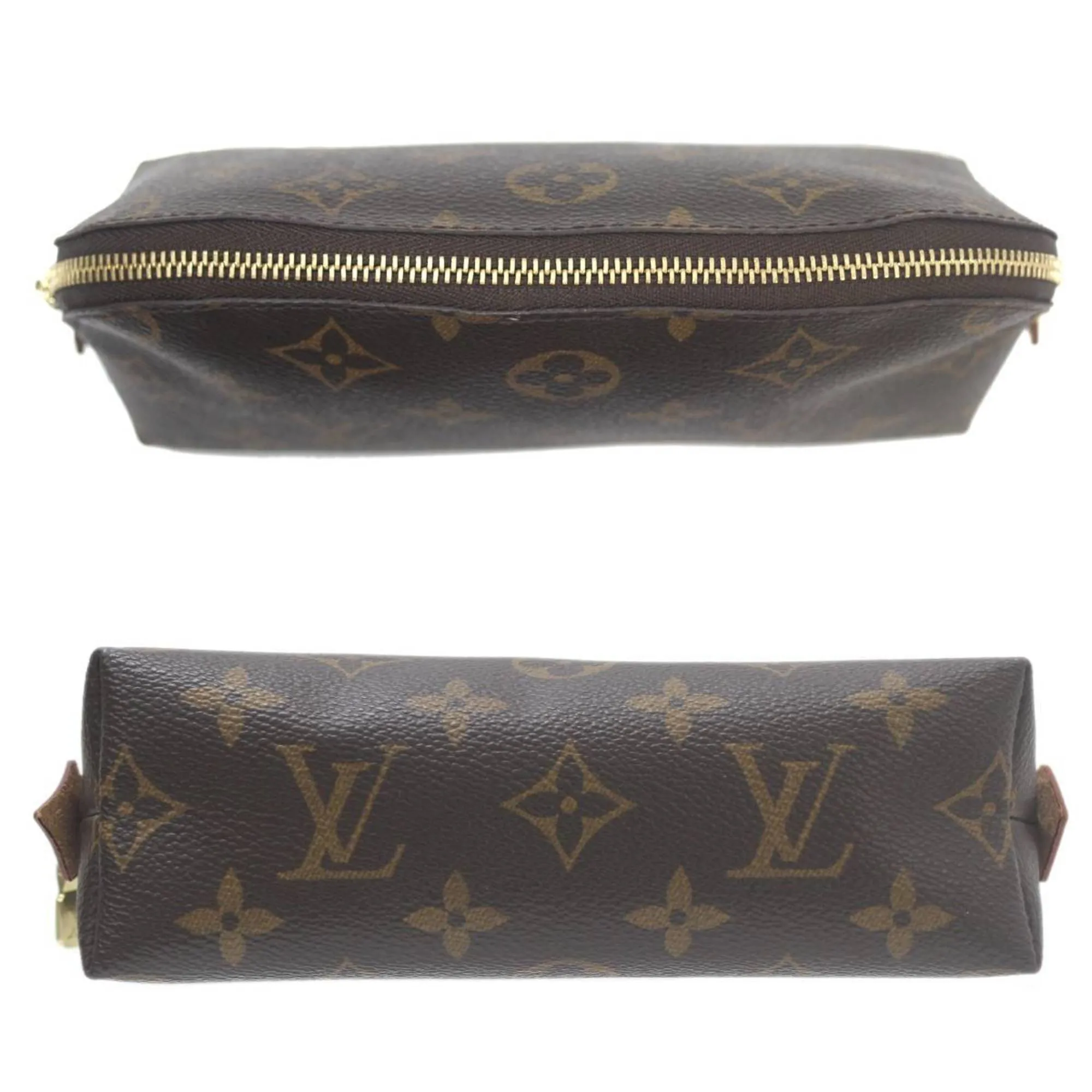 Louis Vuitton Cosmetic Pouch Canvas Clutch Bag (Pre-Owned)