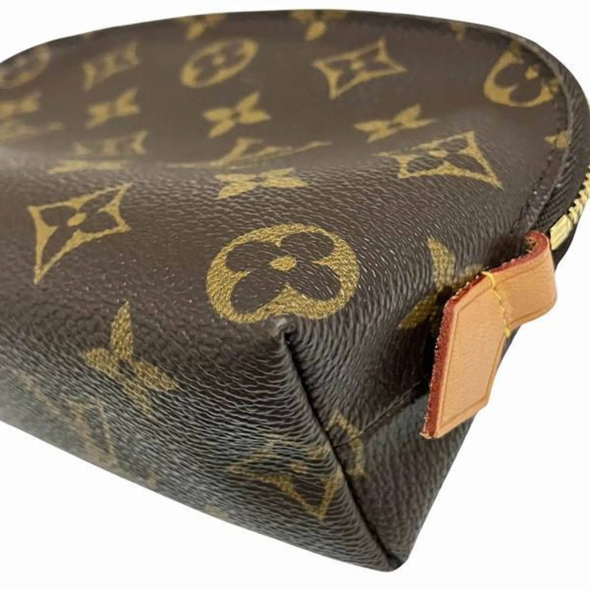 Louis Vuitton Cosmetic Pouch Canvas Clutch Bag (Pre-Owned)