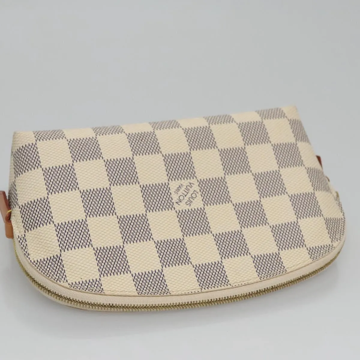 Louis Vuitton Cosmetic Pouch Canvas Clutch Bag (Pre-Owned)