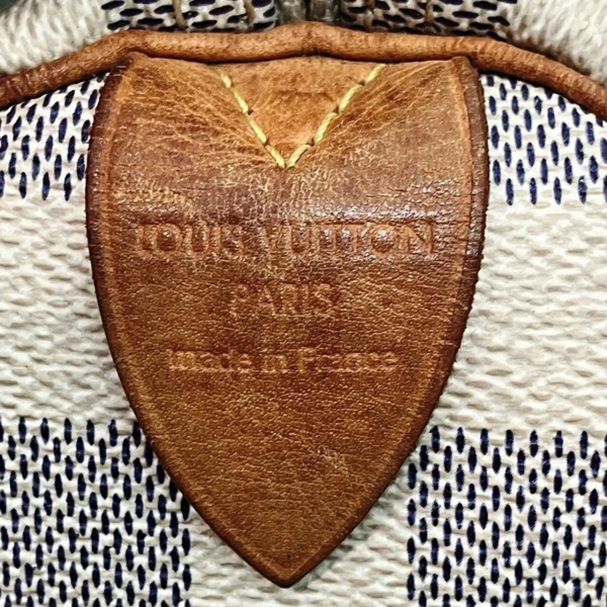 Louis Vuitton Damier Azur Handbag (Pre-Owned)