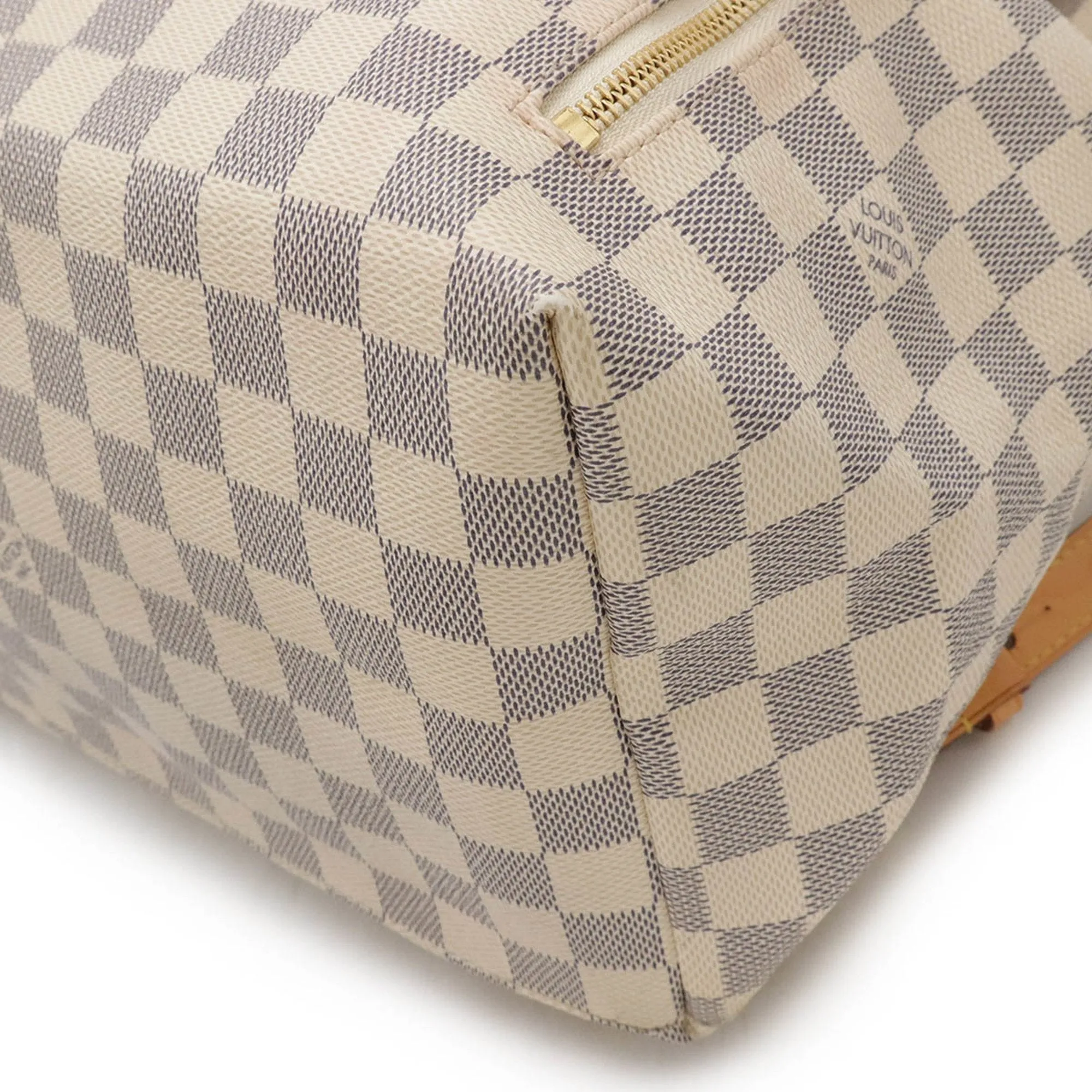 Louis Vuitton Damier Azur Pvc Backpack (Pre-Owned)