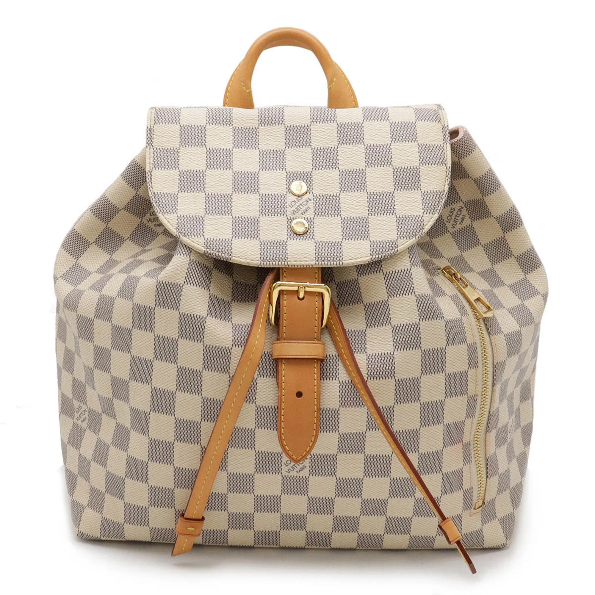 Louis Vuitton Damier Azur Pvc Backpack (Pre-Owned)