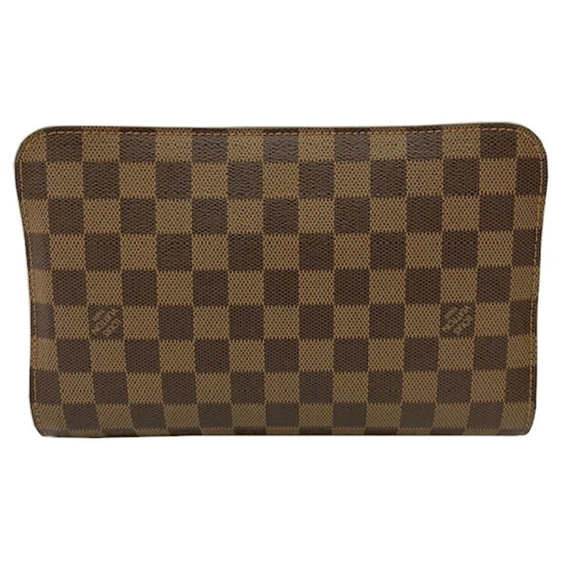 Louis Vuitton Damier Canvas Damier Canvas Clutch Bag (Pre-Owned)